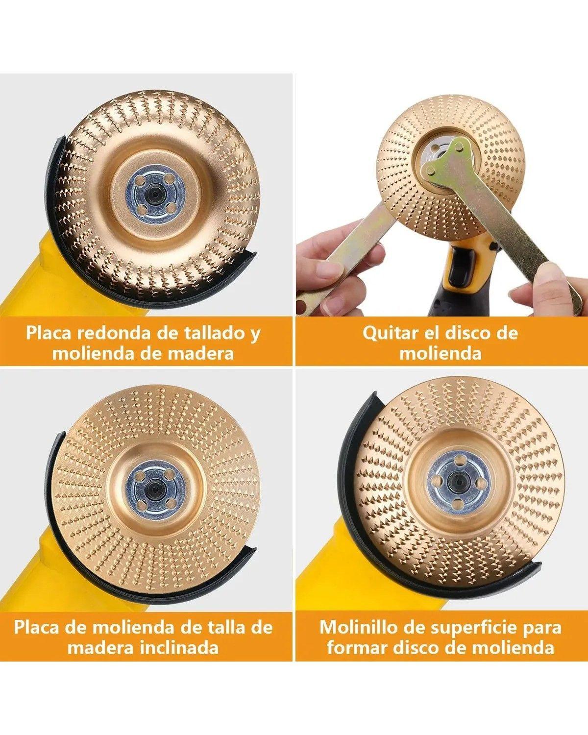 Disco Desgaste De Madera Estándar 16 Mm Lijado Esmeril 8pcs-3