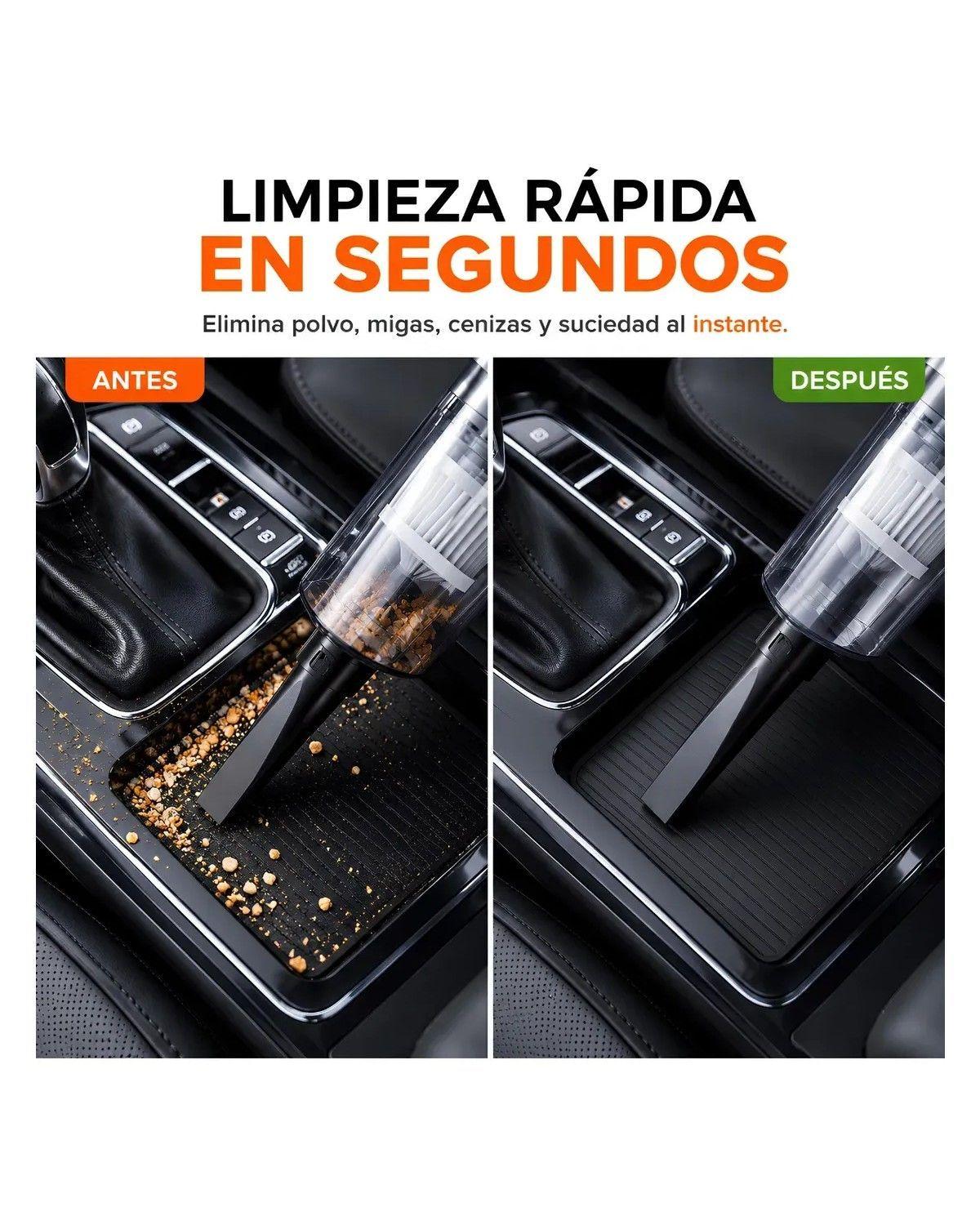 Aspiradora Inalámbrica 6en1 Auto Hogar Usb Portátil Potente-2