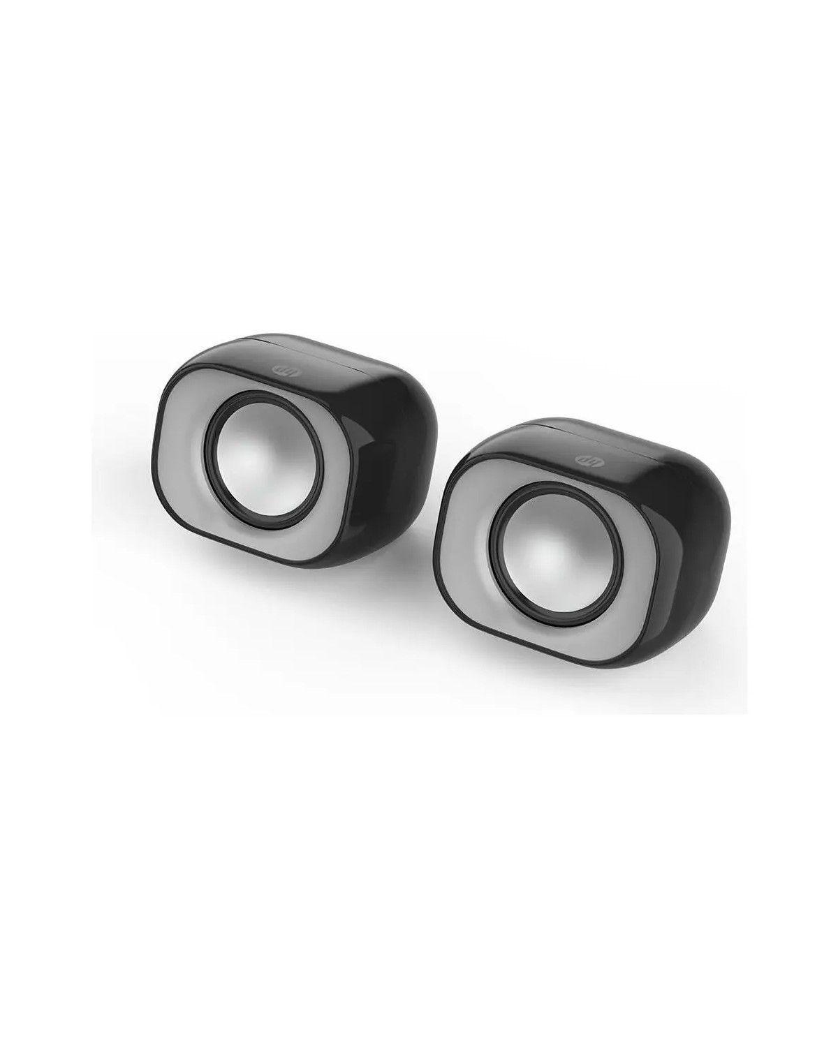 Bocinas multimedia DHS-2111 6w diseño compacto control de volumen-2
