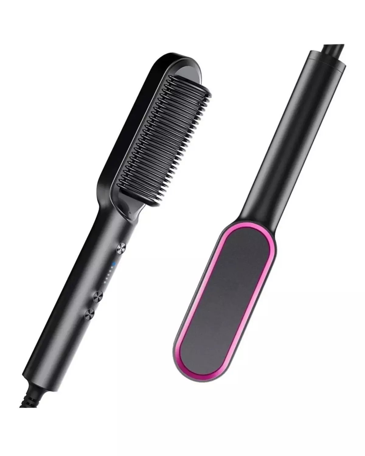 Alisador Cepillador Electrico Plancha Pelo Pro Negro-0