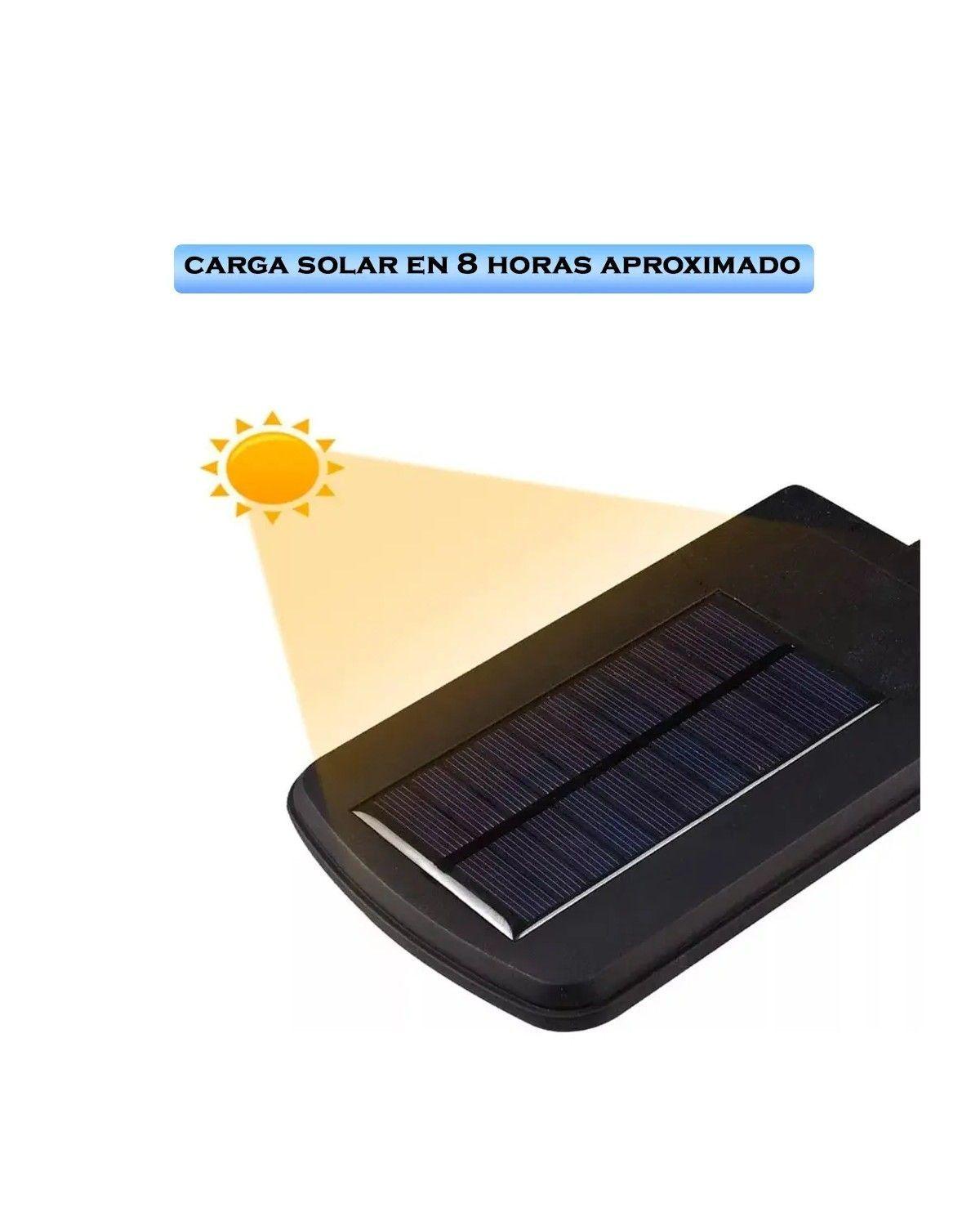 Pack 4 Foco Solar Led Exterior Con Sensor De Movimiento Ip65-3