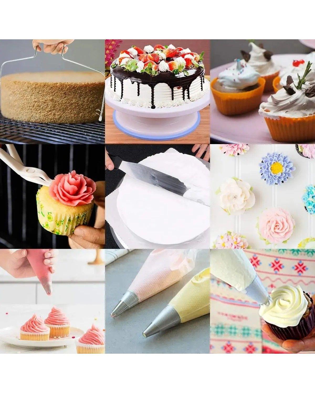 Kit Decoración De Pasteles 137pcs Utensilios Para Pasteleria-2