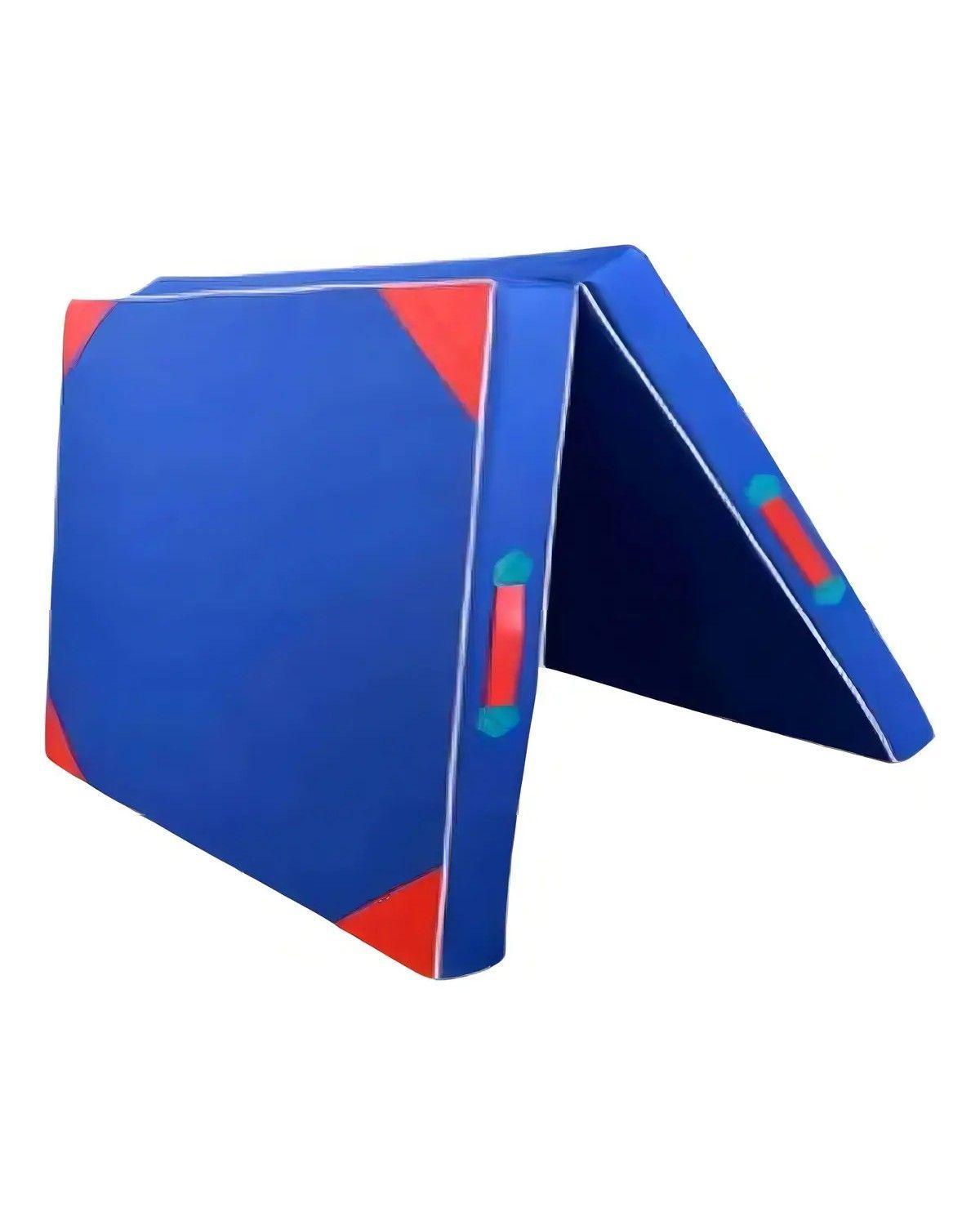 Colchoneta Deportiva Tela Lona Oxford 100x50x5cm /ejercicio Color Azul-3