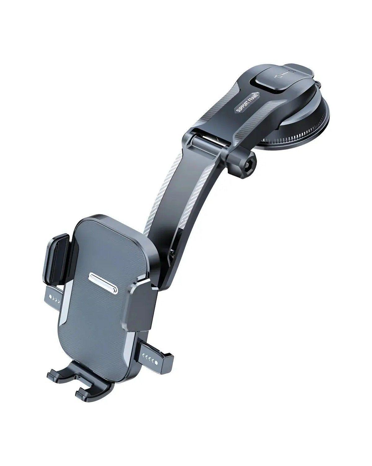 Soporte Teléfono Auto Ventosa 360° Ajustable Rejilla Ventilación-0