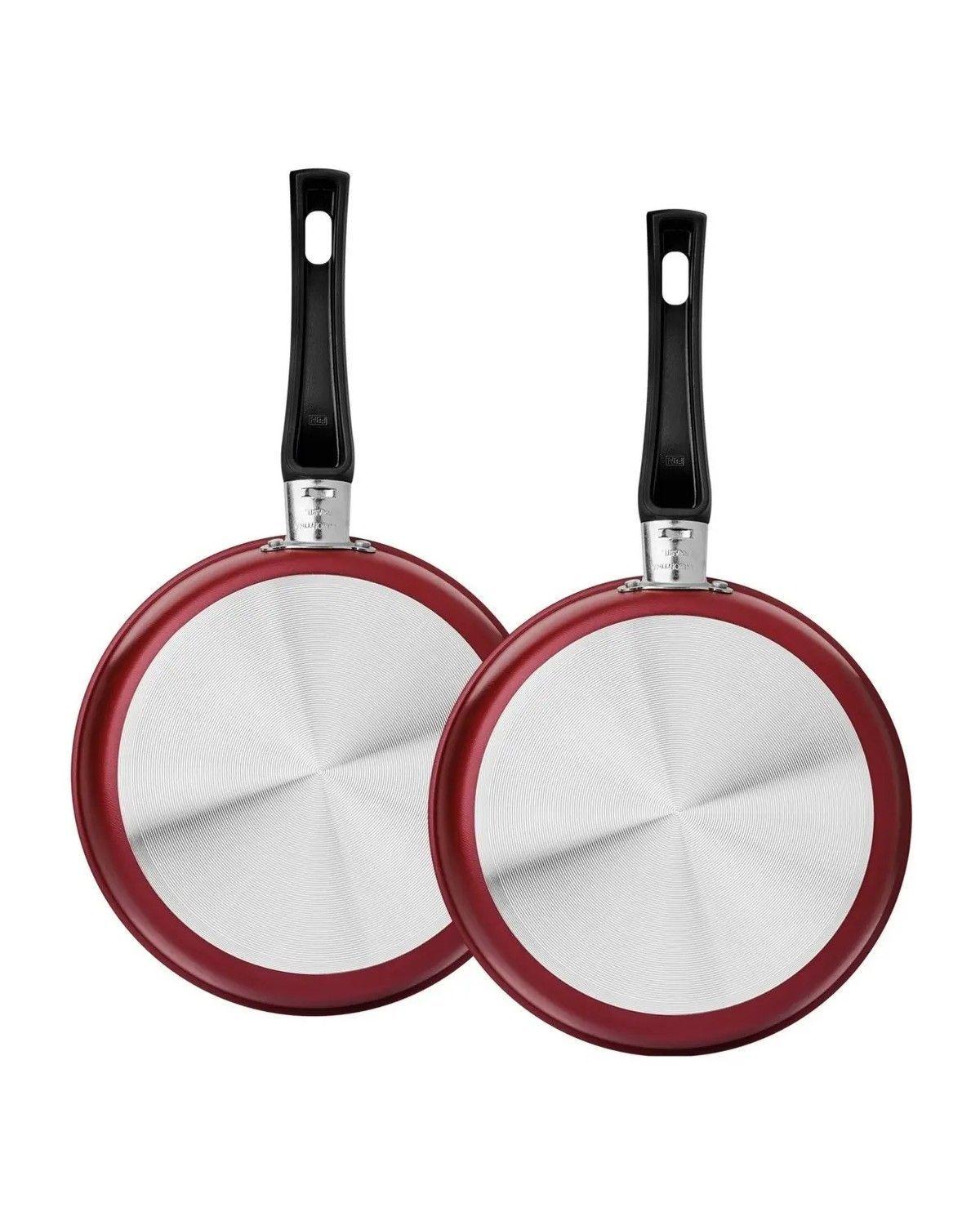 Sartén Doble Antiadherente para Tortillas de 20 cm-1