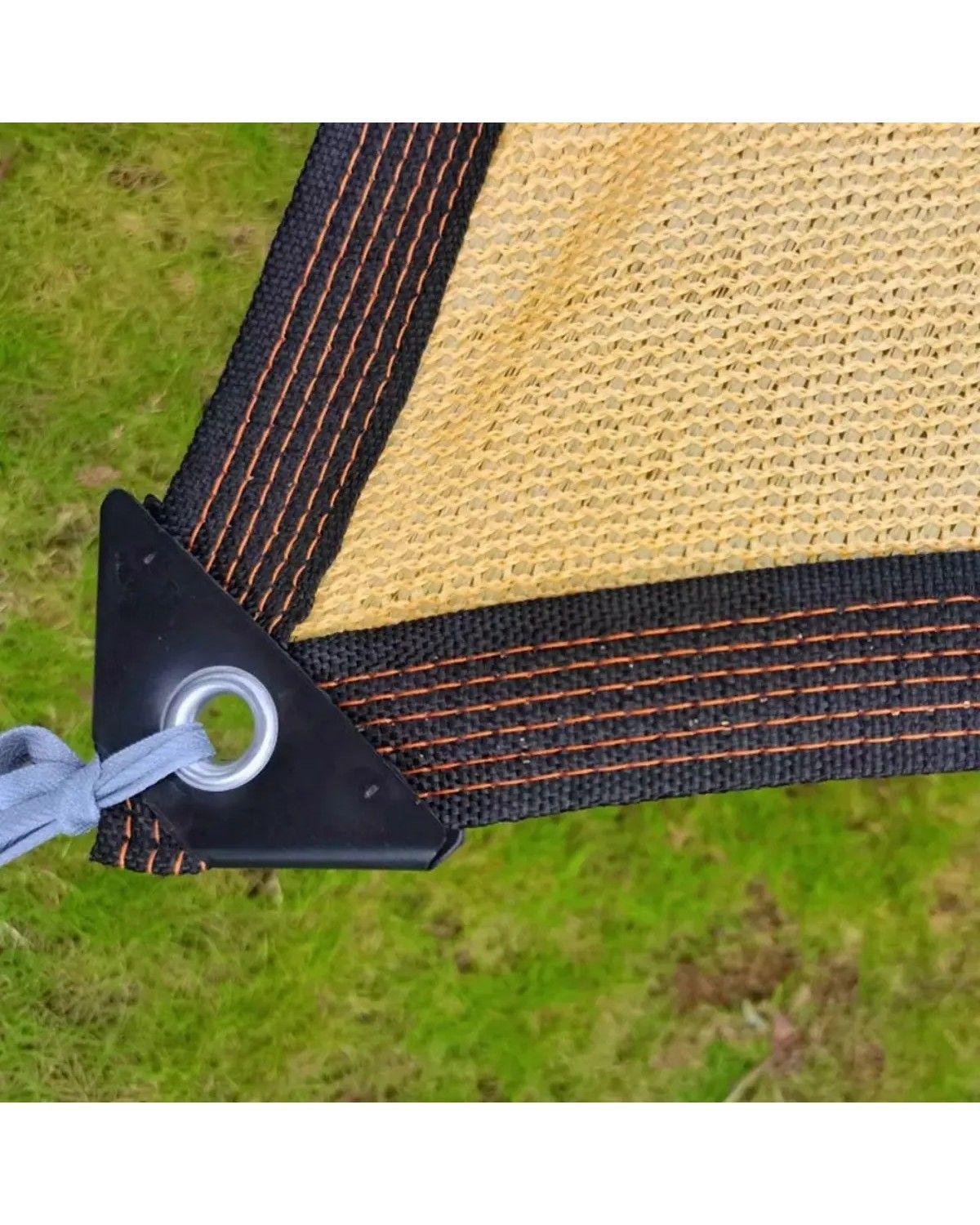Toldo Vela Sombra 3*3 Mts Rectangular Material Hdpe Color Beige-2