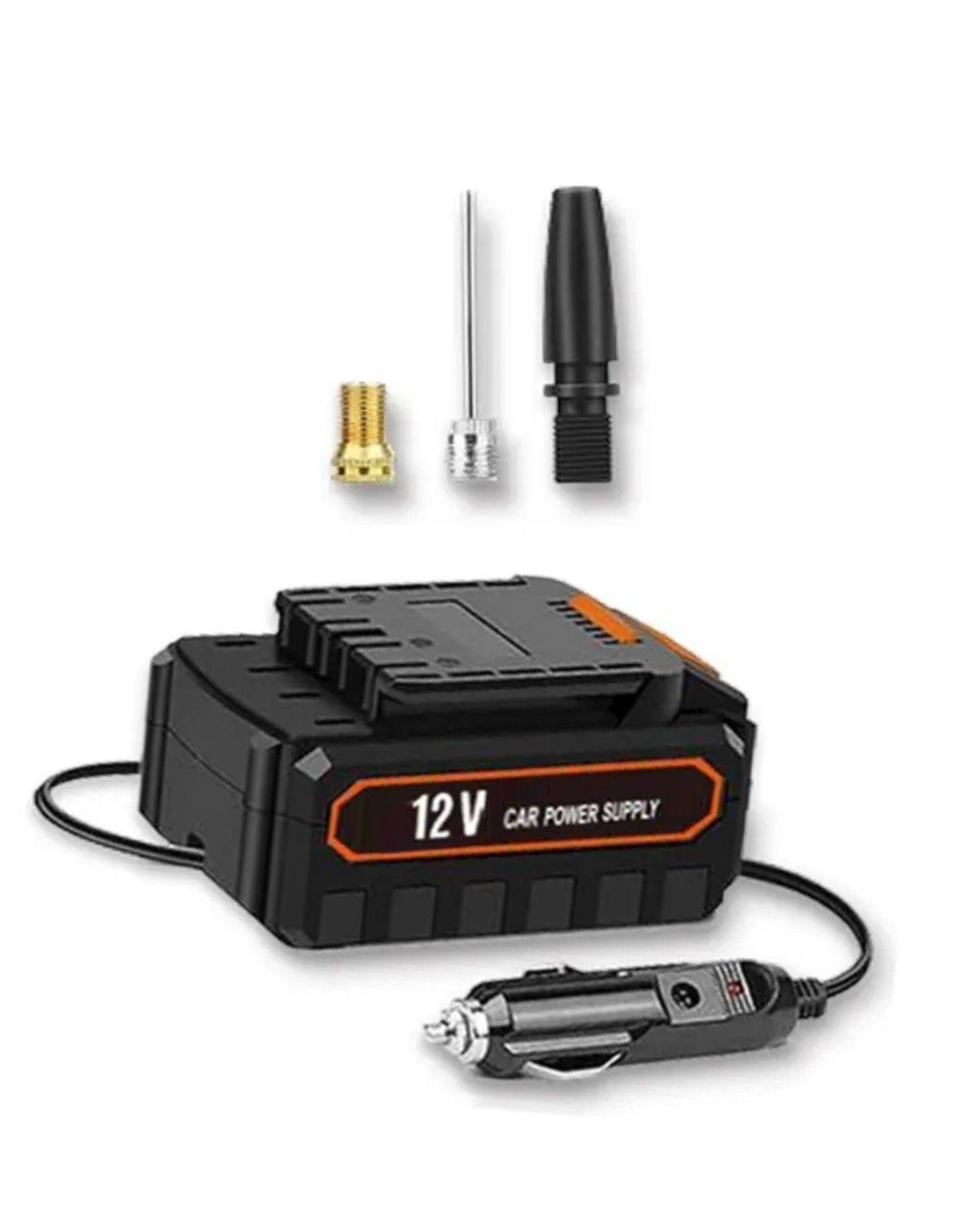 Inflador Compresor Aire Auto Inalámbrico Color Naranja Fase eléctrica Monofásica-2