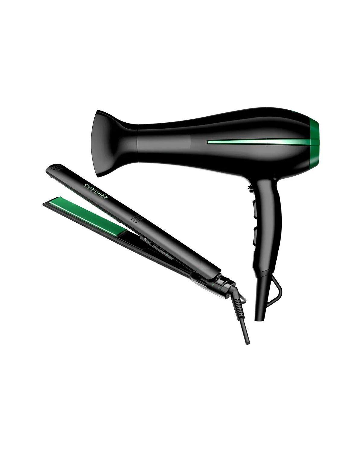 Pack Secador Bora + Alisador Elegance Avocado-4