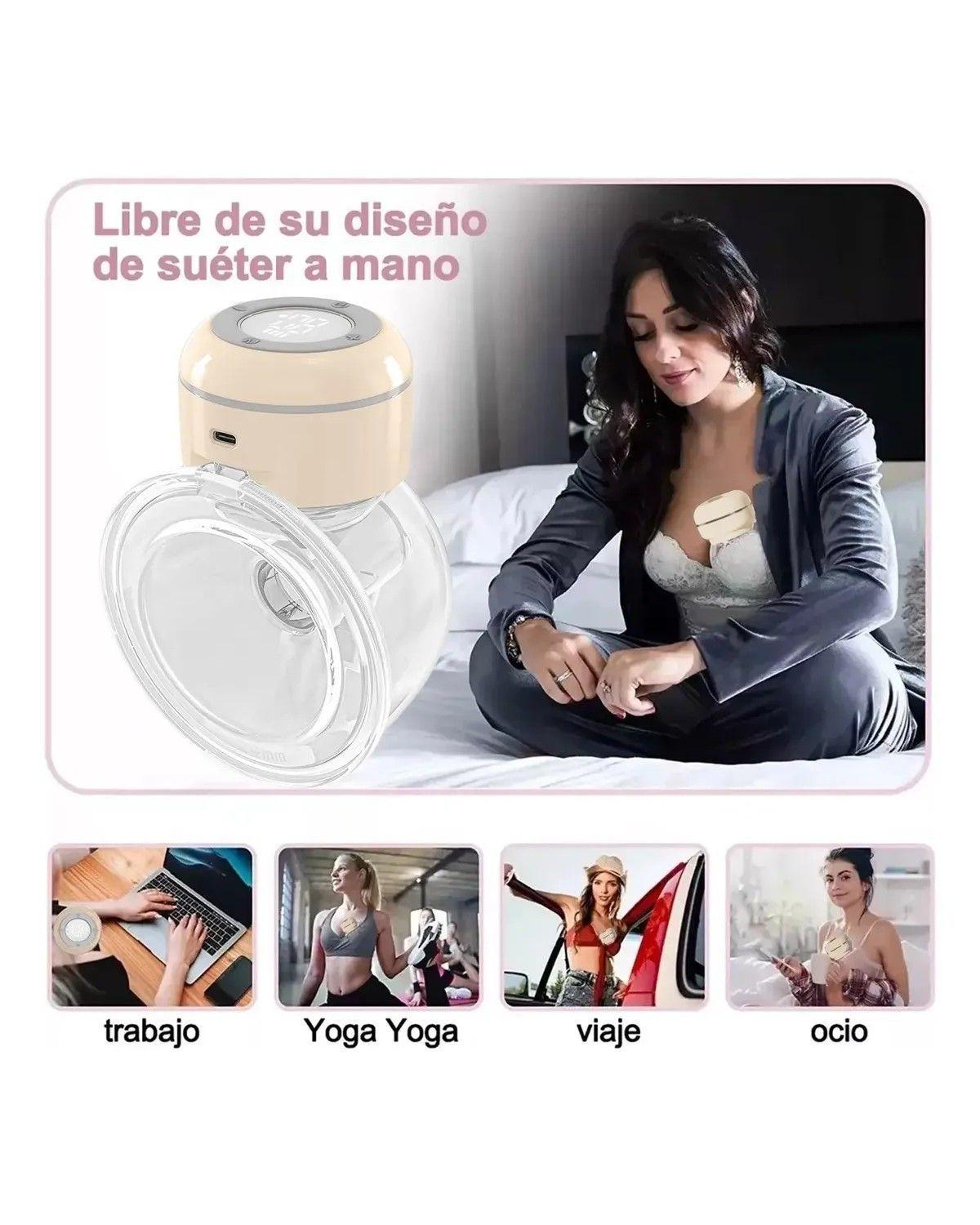 Extractor De Leche Portátil Manos Libre Sacaleche Eléctrico-4