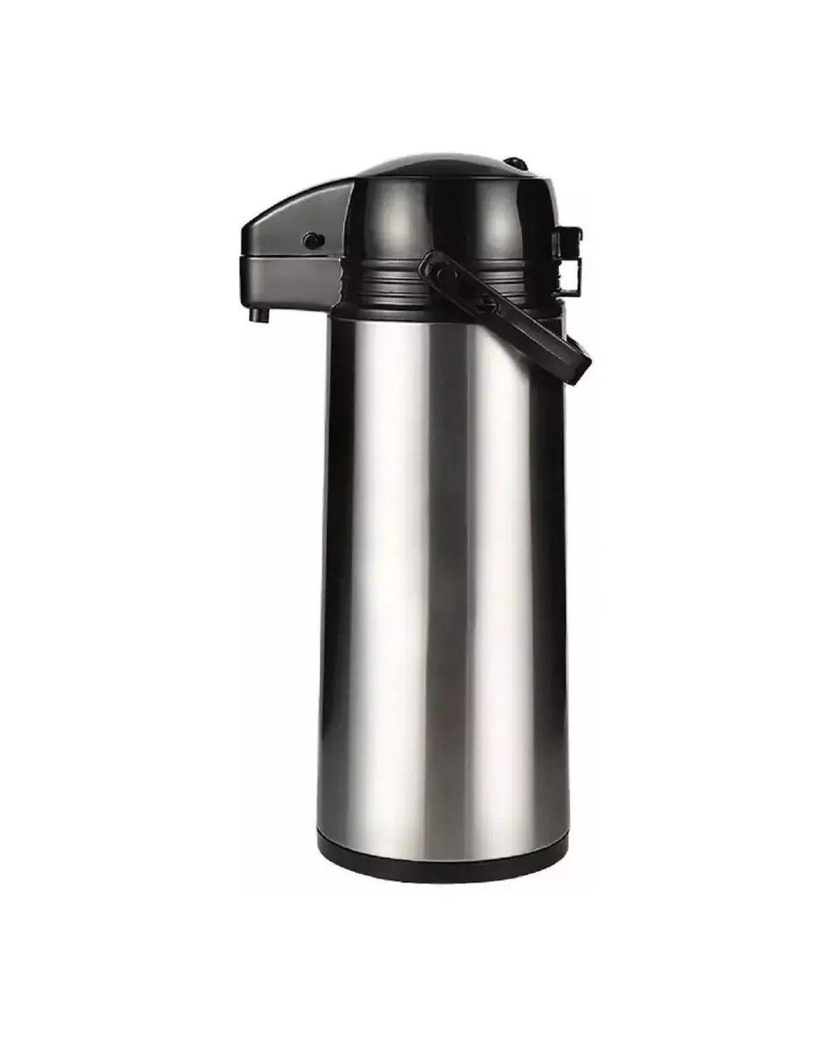 Termo Sifon 1.9lts Agua Caliente 12h Frío 24h Acero Vidrio-0