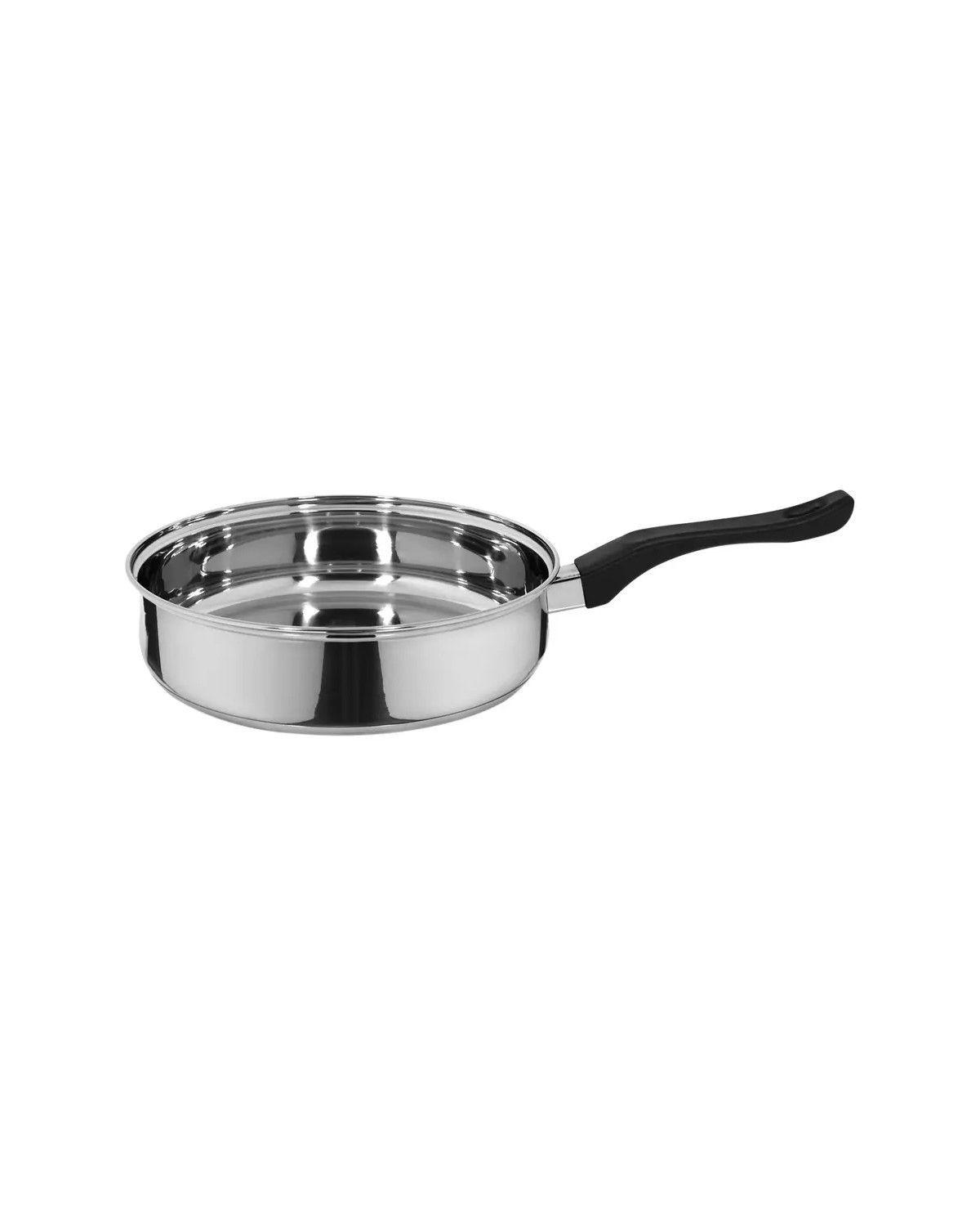Batería De Cocina 5 Piezas Acero Inoxidable Color Plateado-2