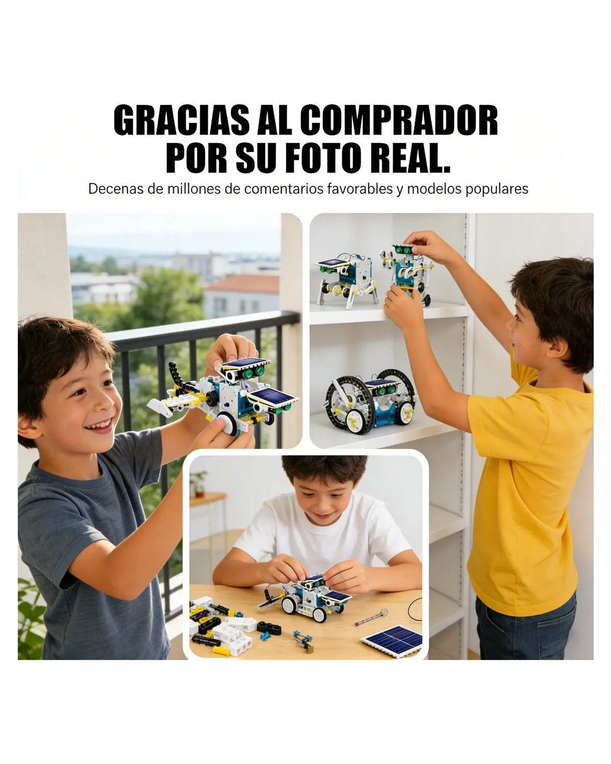 Kit De Montaje Solar 13x1 Robótica Educativa For Principian-1