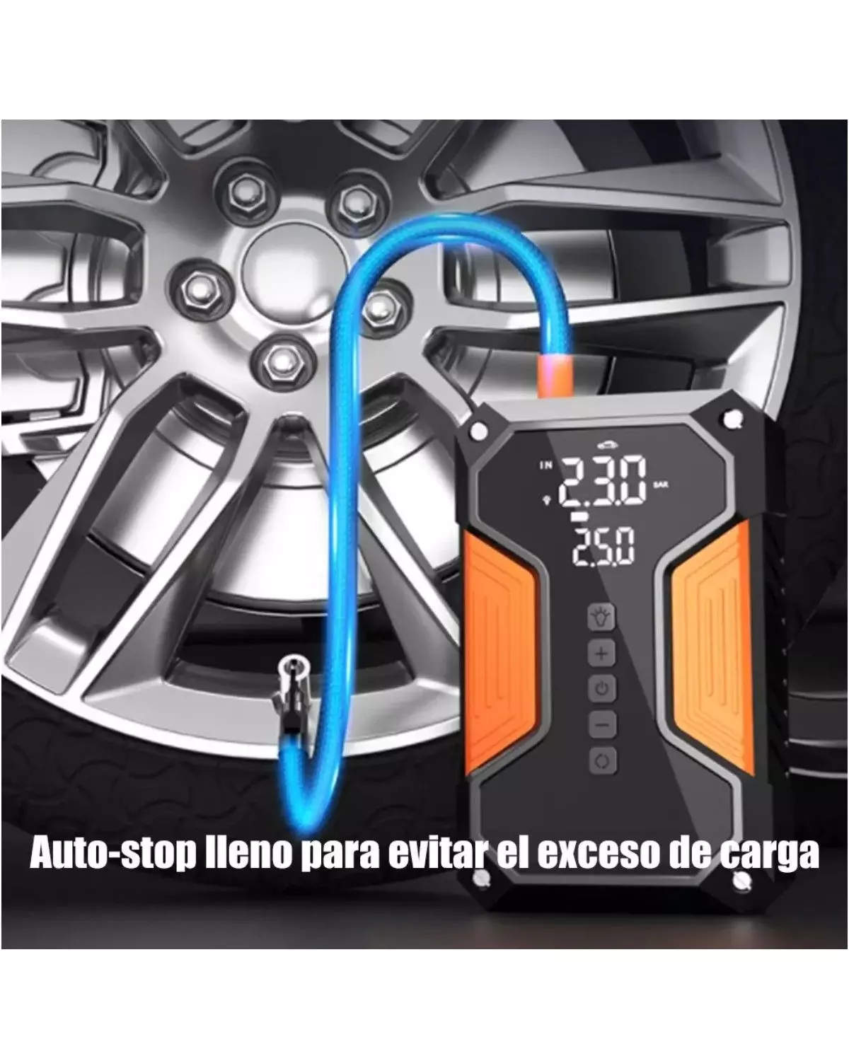 Partidor De Batería 12v 800a Con Compresor De Aire Portátil-3