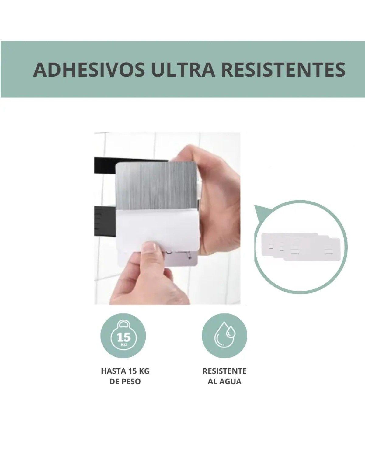 Repisa Organizador De Ducha - Multiuso Negro-3