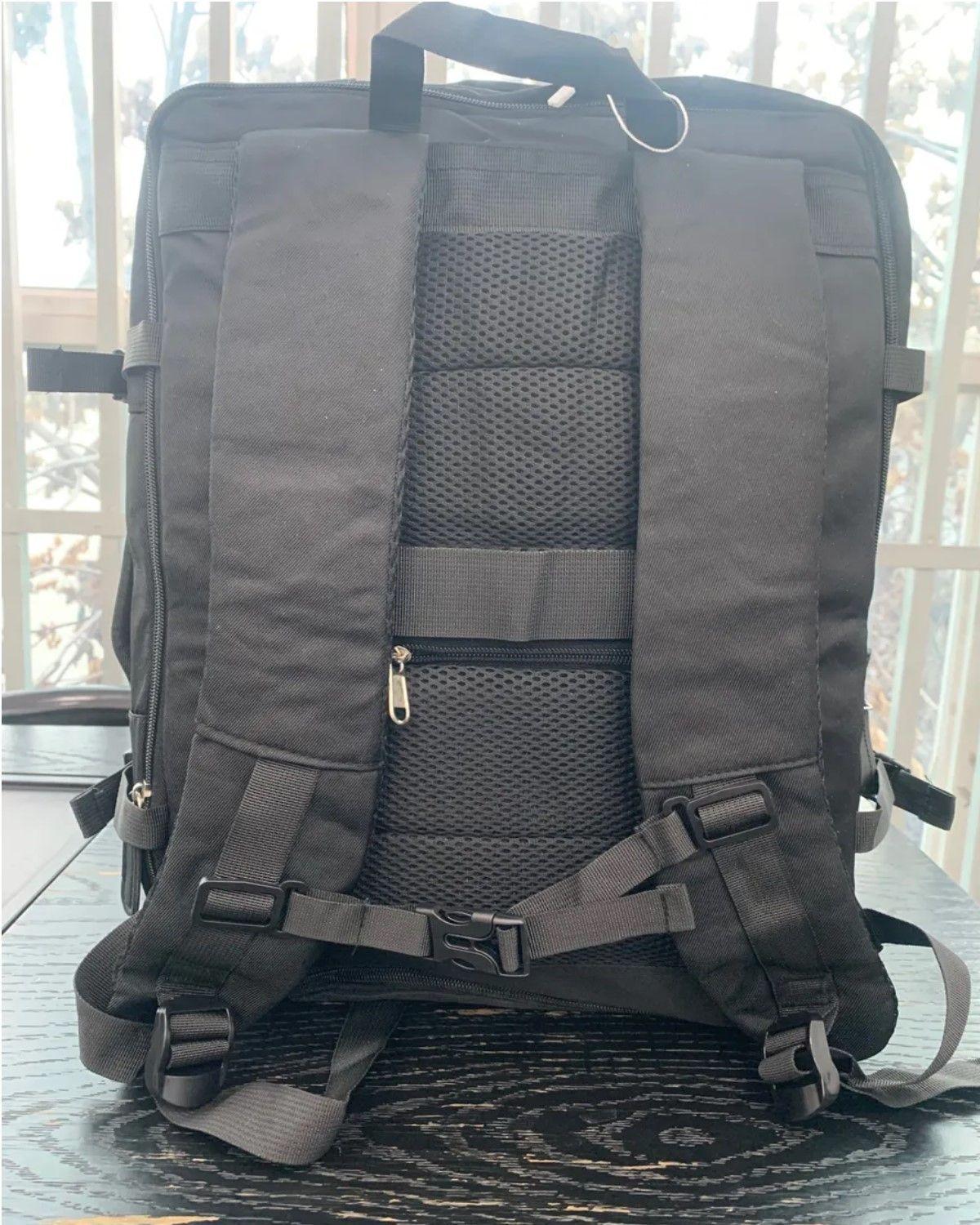 Mochila Viral Tiktok 35l Cabina Viaje Avion Expandible-2