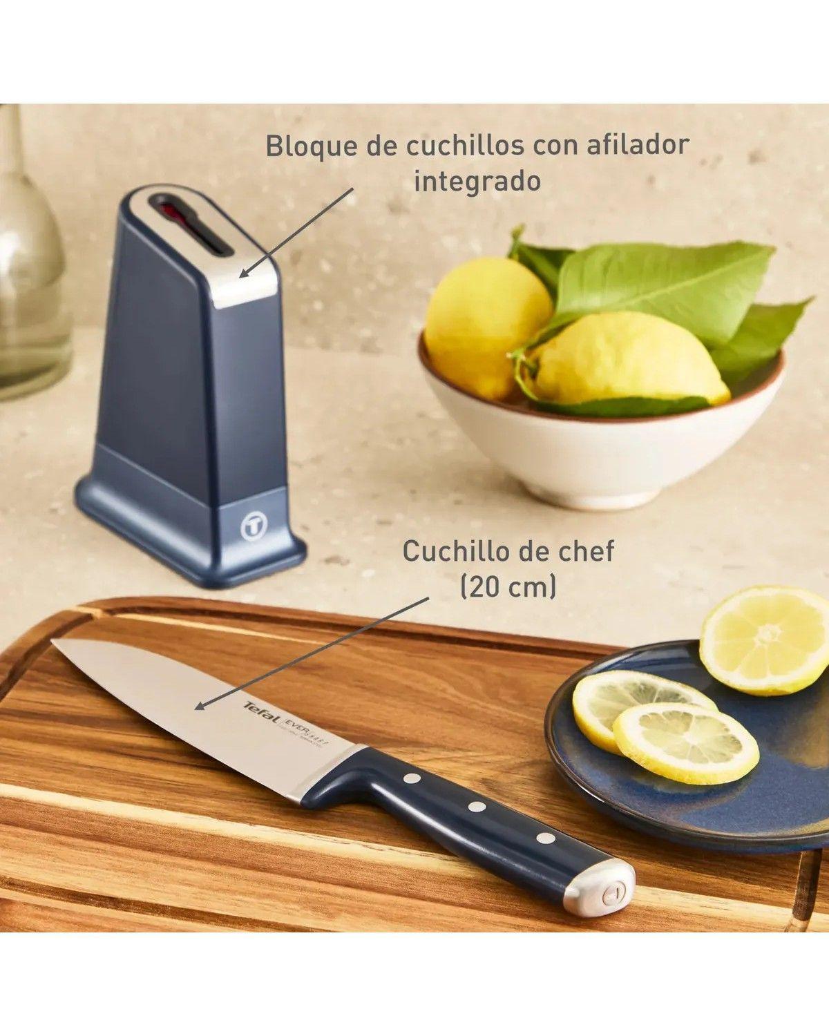 Cuchillo de chef Pro Con Afilador + Taco-2