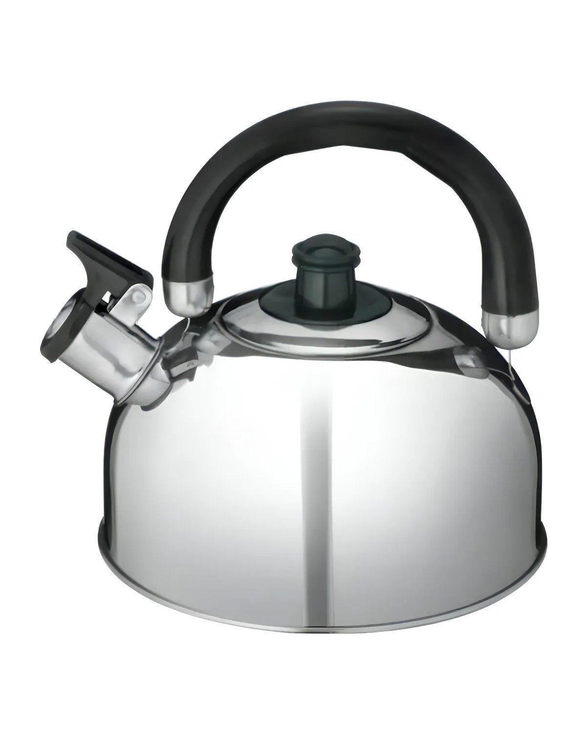 Tetera 2.5 Litros, Acero Inoxidable, Color Plateado-0