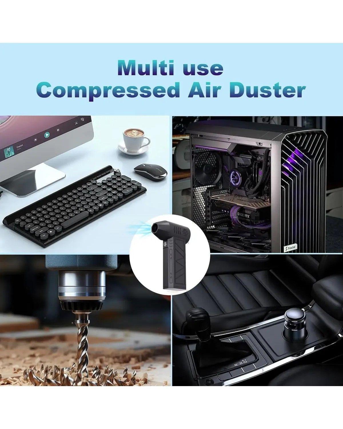 Mini Ventilador Soplador Aire A Bateria Inalambrico Limpi Pc-2