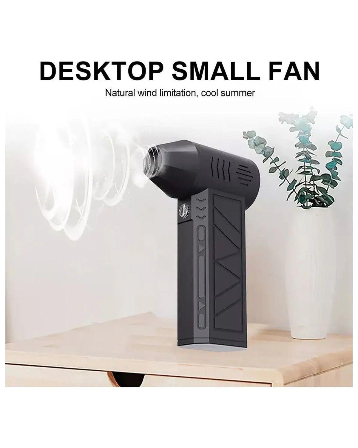 Mini Ventilador Soplador Aire A Bateria Inalambrico Limpi Pc-3