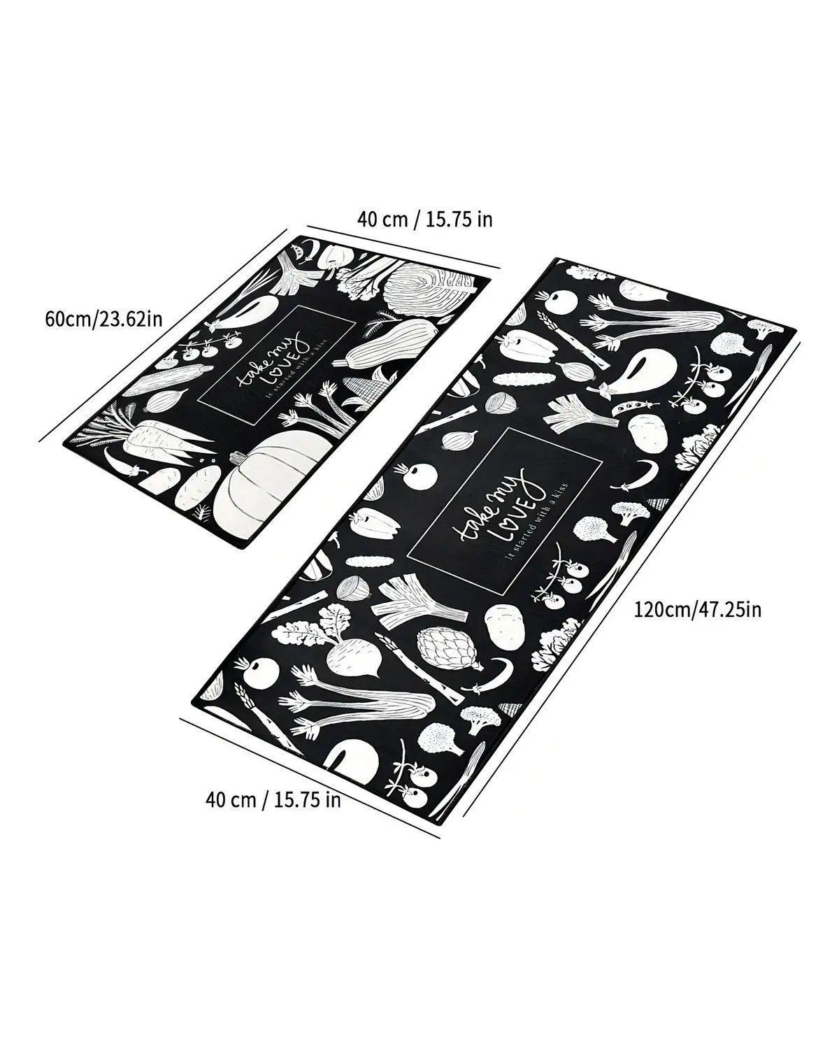 Alfombra Para Cocina Piso Entrada Baño Antideslizante-3