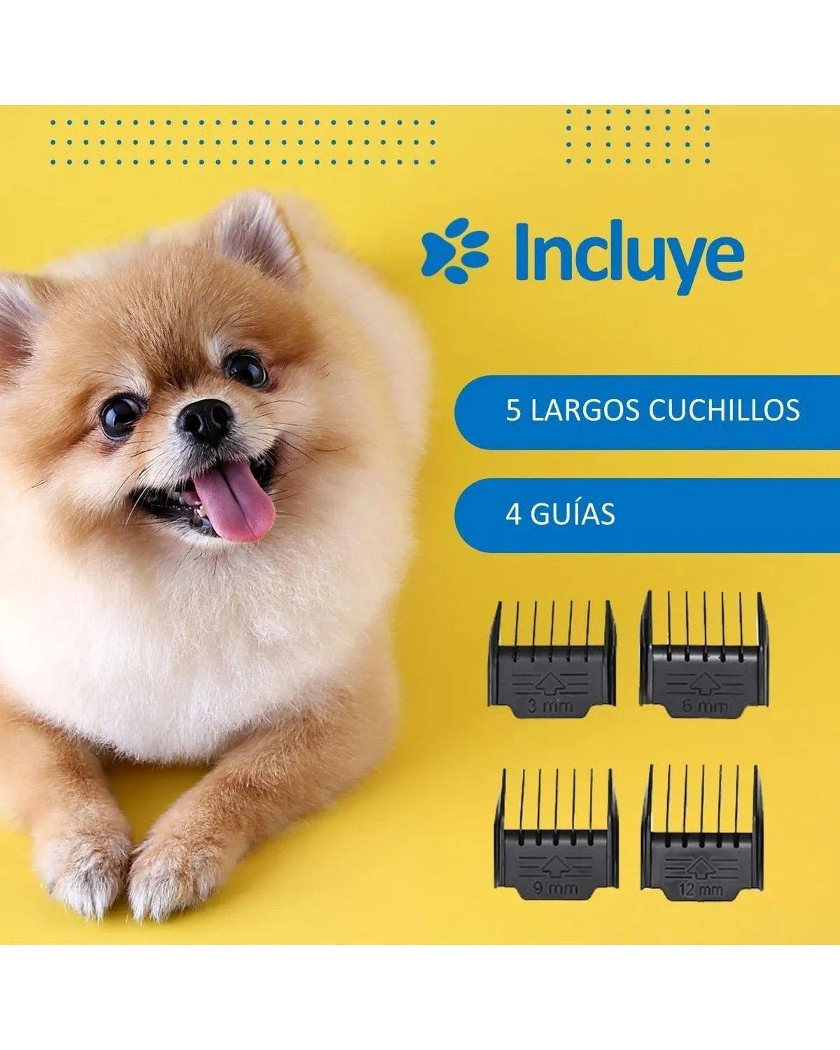 Maquina Corta Pelo Mascotas Perro Gato Kit Completo-2