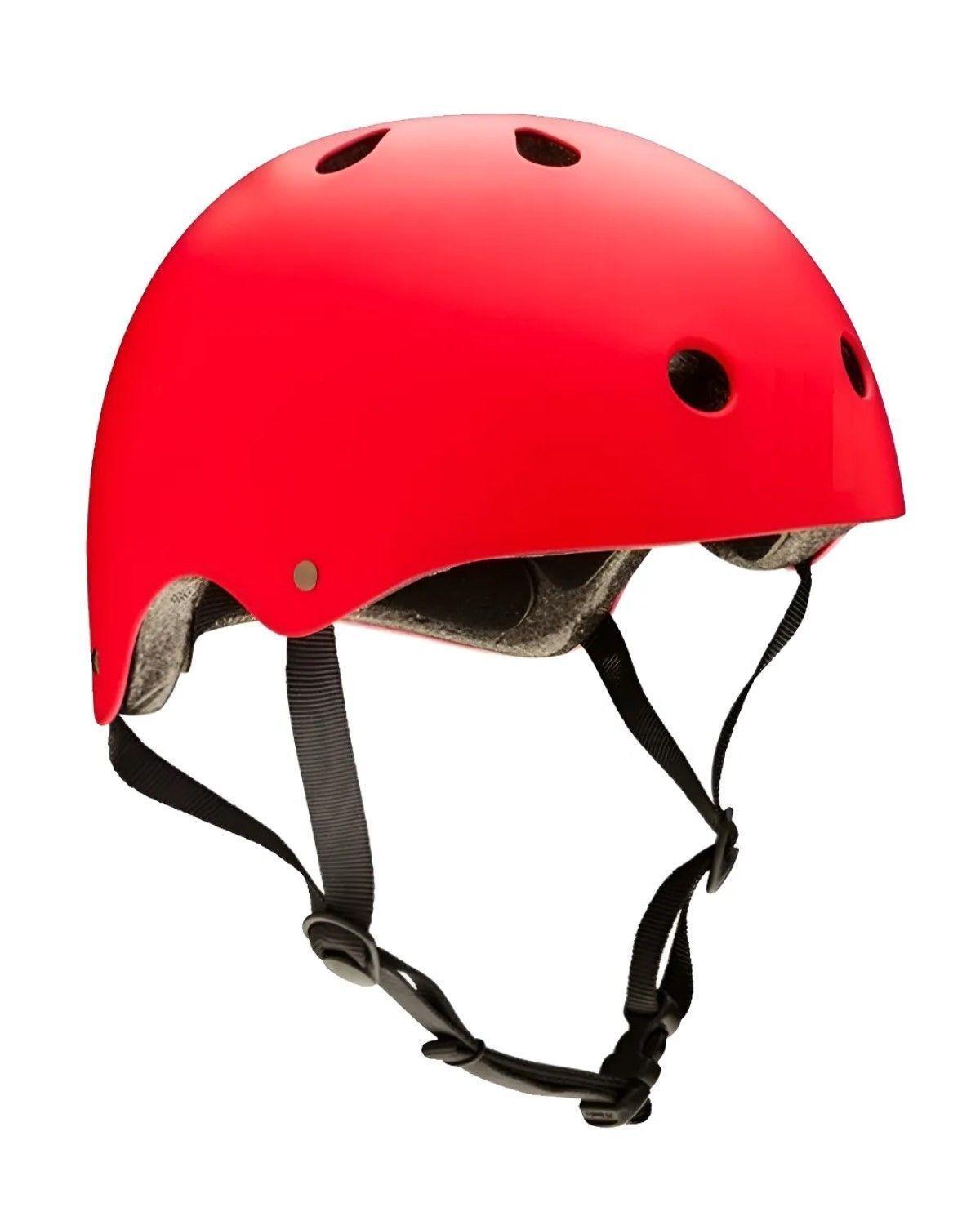 Casco Bicicleta Urbano, Bici. Color Rojo Opaco Talla Standar-0