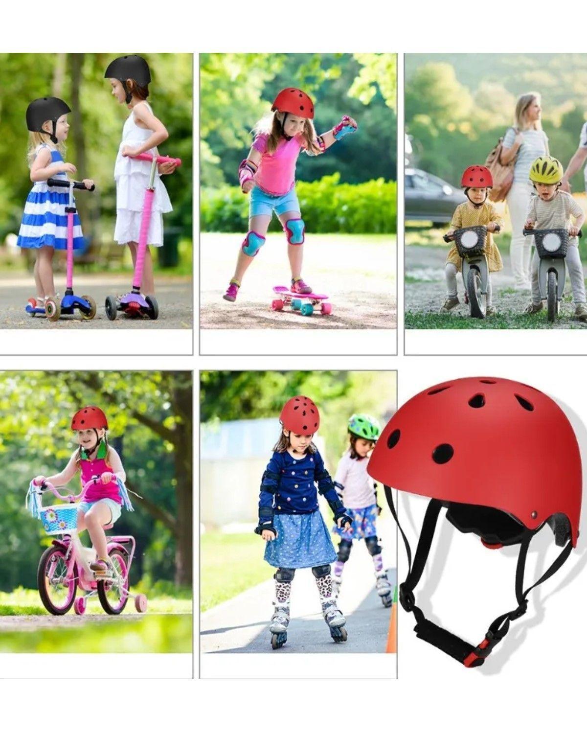 Casco Bicicleta Urbano, Bici. Color Rojo Opaco Talla Standar-1