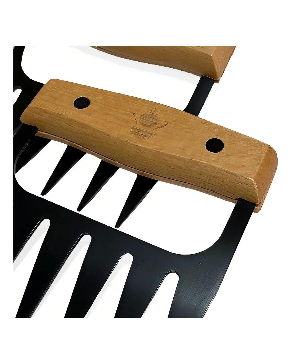 Garras De Oso Acero Inoxidable Para Asados Parrilla Bbq X 2-2