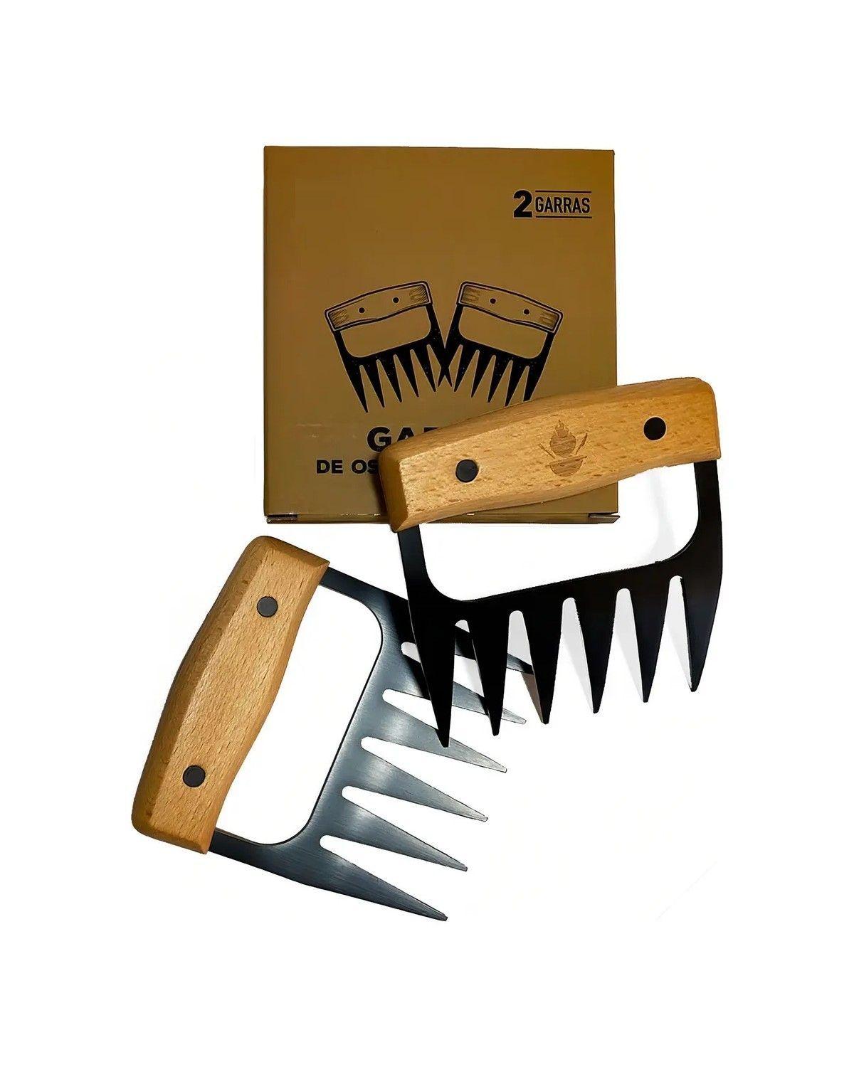 Garras De Oso Acero Inoxidable Para Asados Parrilla Bbq X 2-3