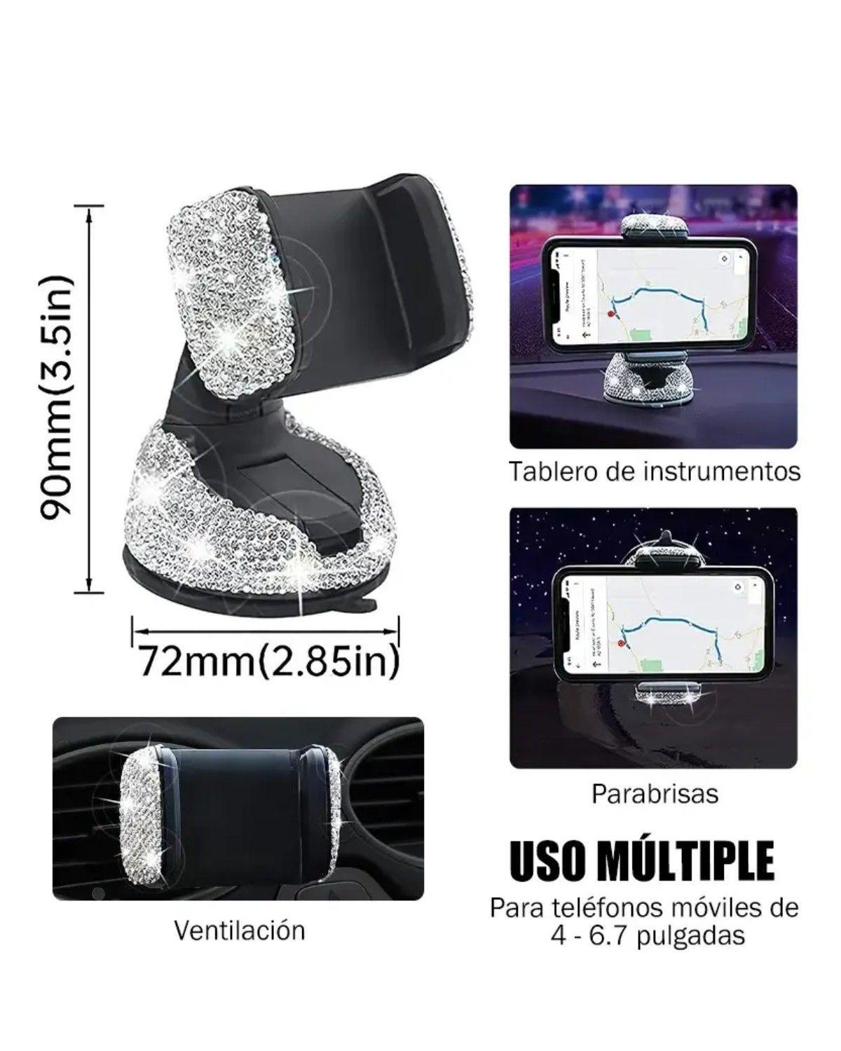 Funda De Volante Con Accesorios De Mujer Para Auto, 19 Pzas-0