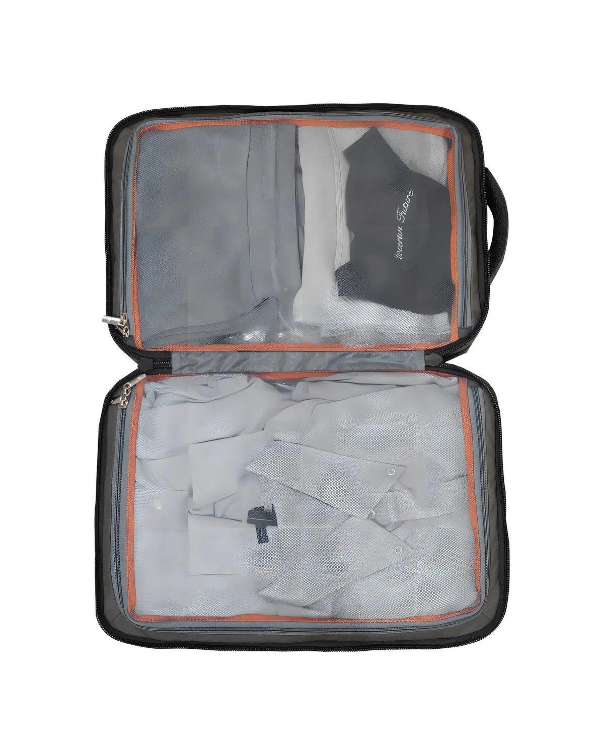 Mochila Viaje Expandible Reverse Verde-4