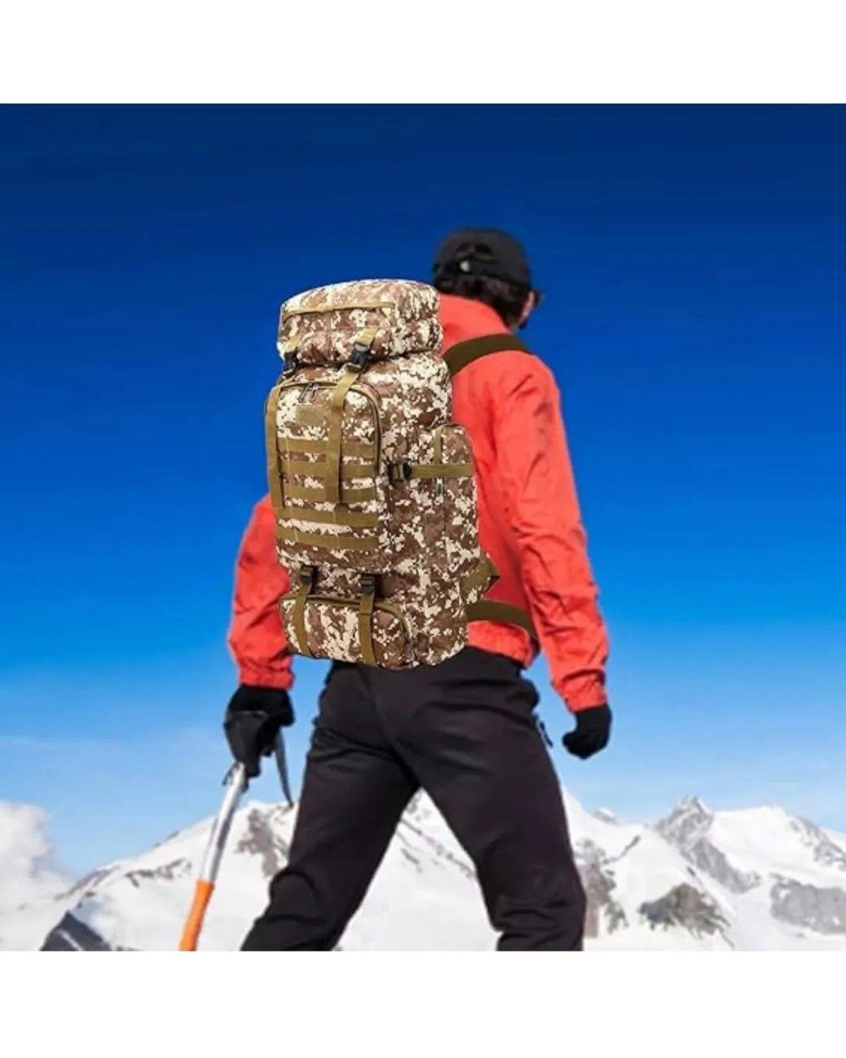 Mochila Para Senderismo Tactica Para Campaña Camping-1