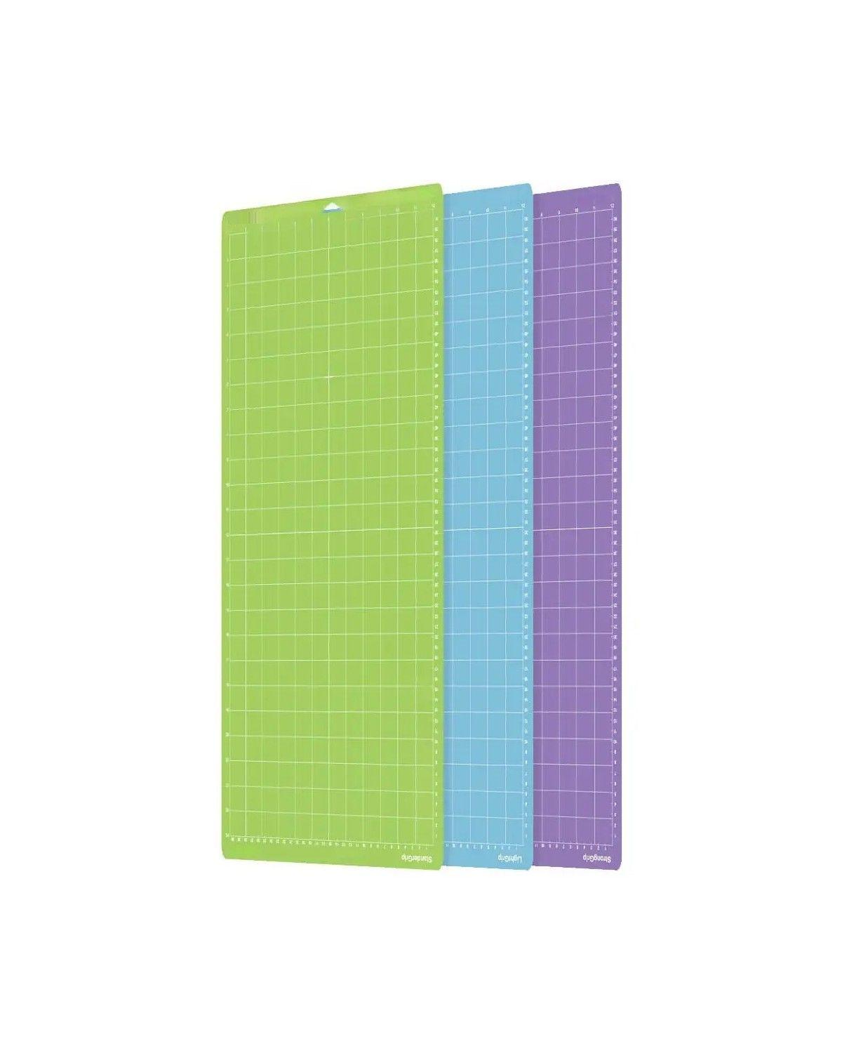 Kit De 3 Tapetes De Corte Para Plotter Cricut Cameo 12x24-0