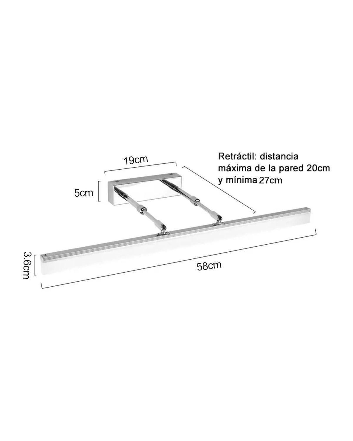 12w Aplique De Pared Diseño Moderno Baño Lámpara Led Luz-1