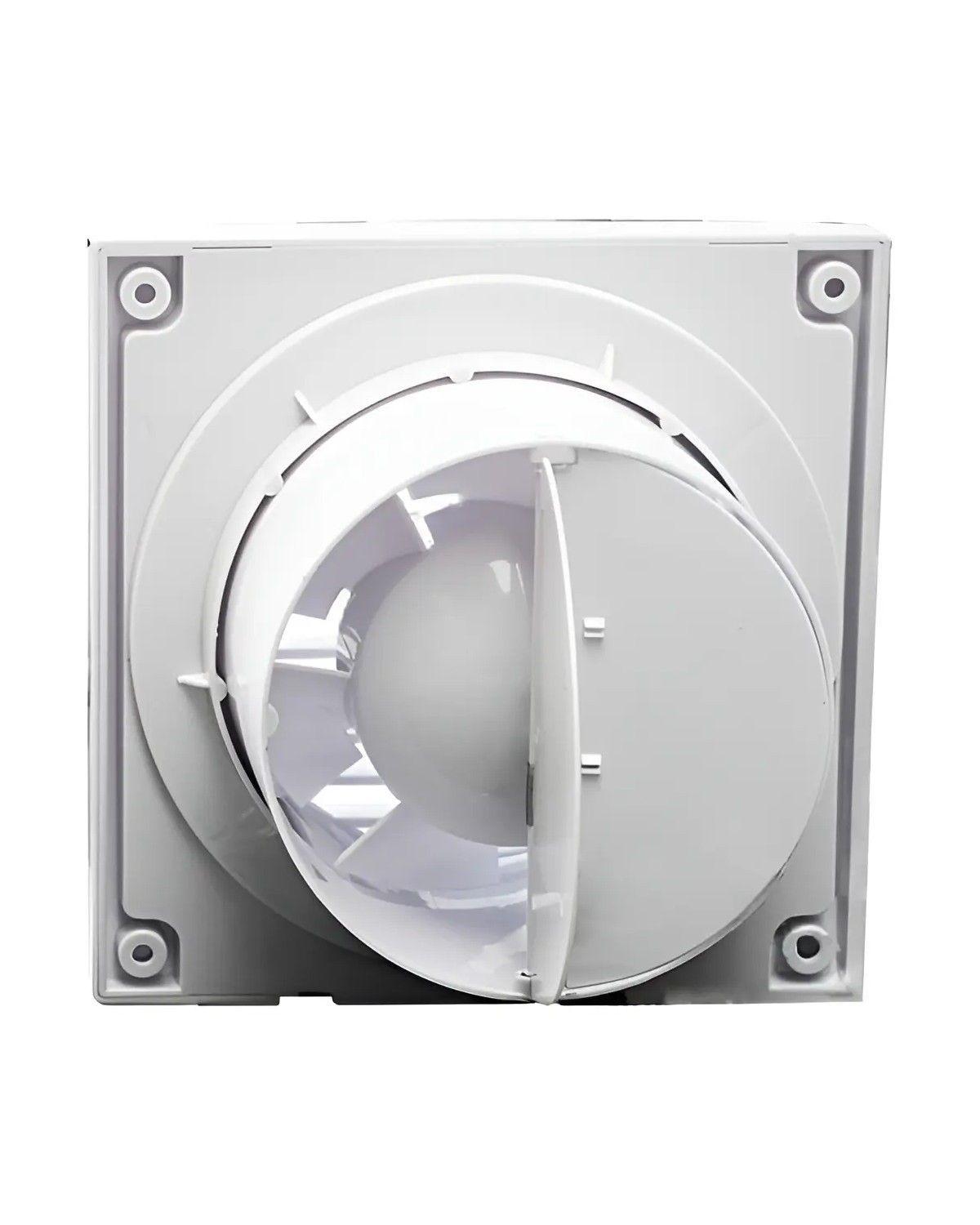 Extractor de Aire 4" Blanco Para Baño Cocina-1