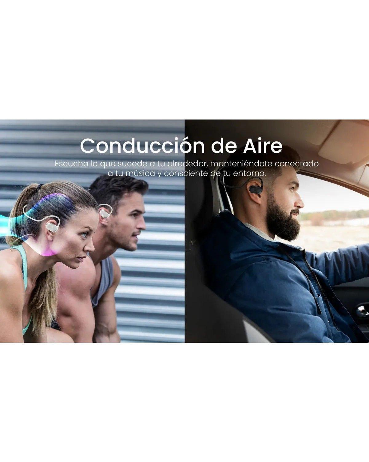 Audifonos Bluetooth Deportivos Para Conducción AW-ACF1 - Color Negro-2
