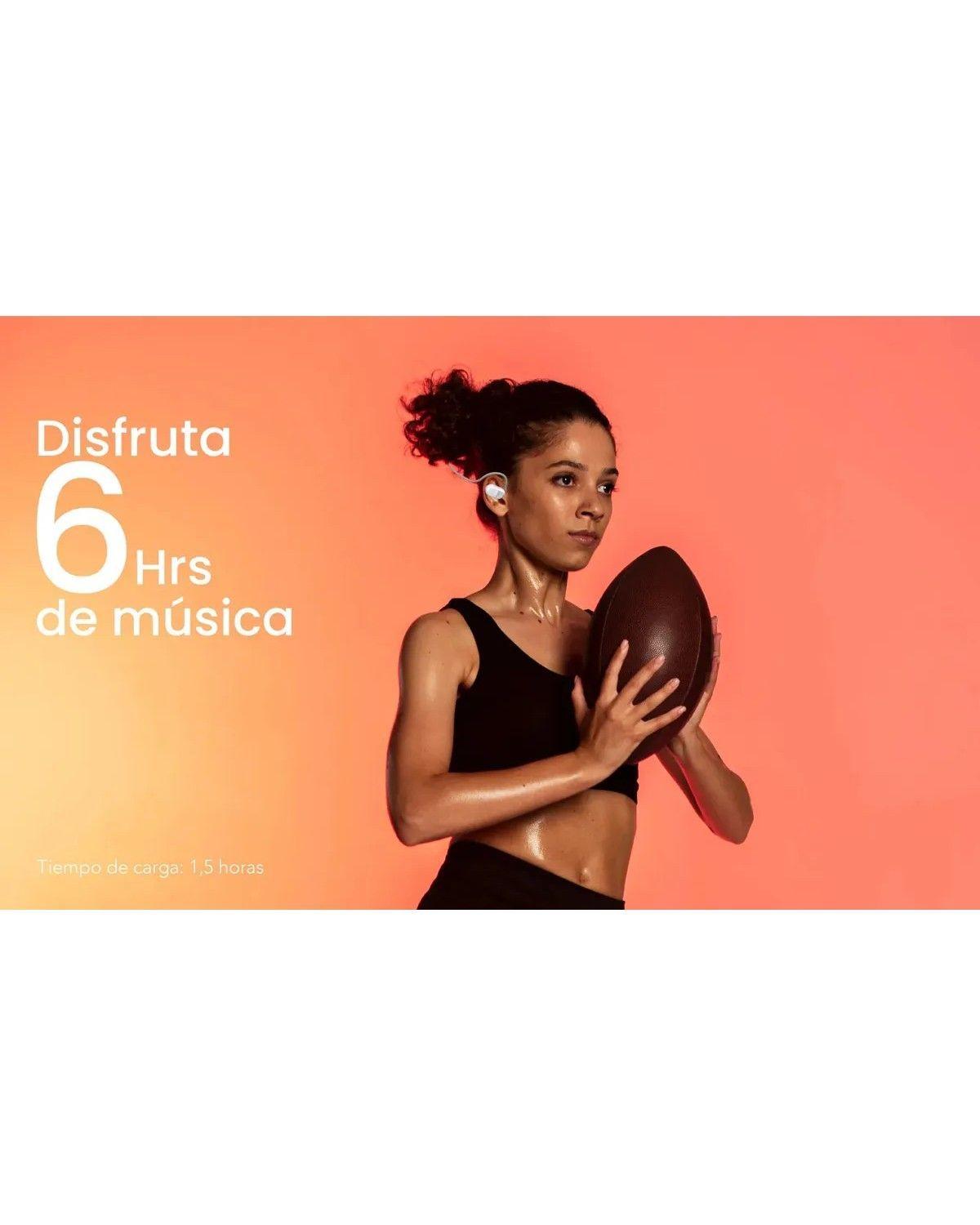 Audifonos Bluetooth Deportivos Para Conducción AW-ACF1 - Color Negro-3
