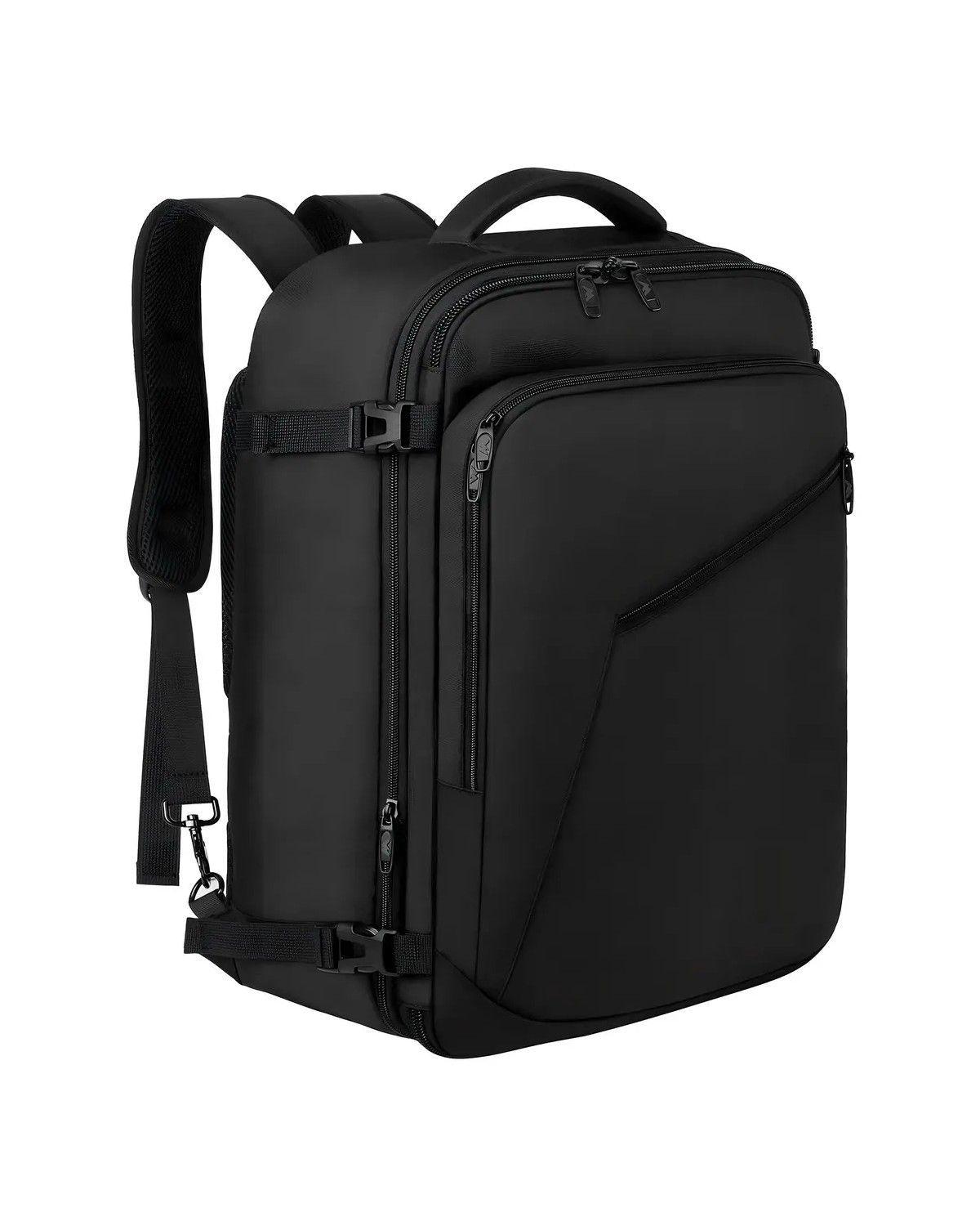Mochila De Viaje, Impermeable, Expandible y Antirrobo Grande Equipaje De Mano De 10 Kg-0