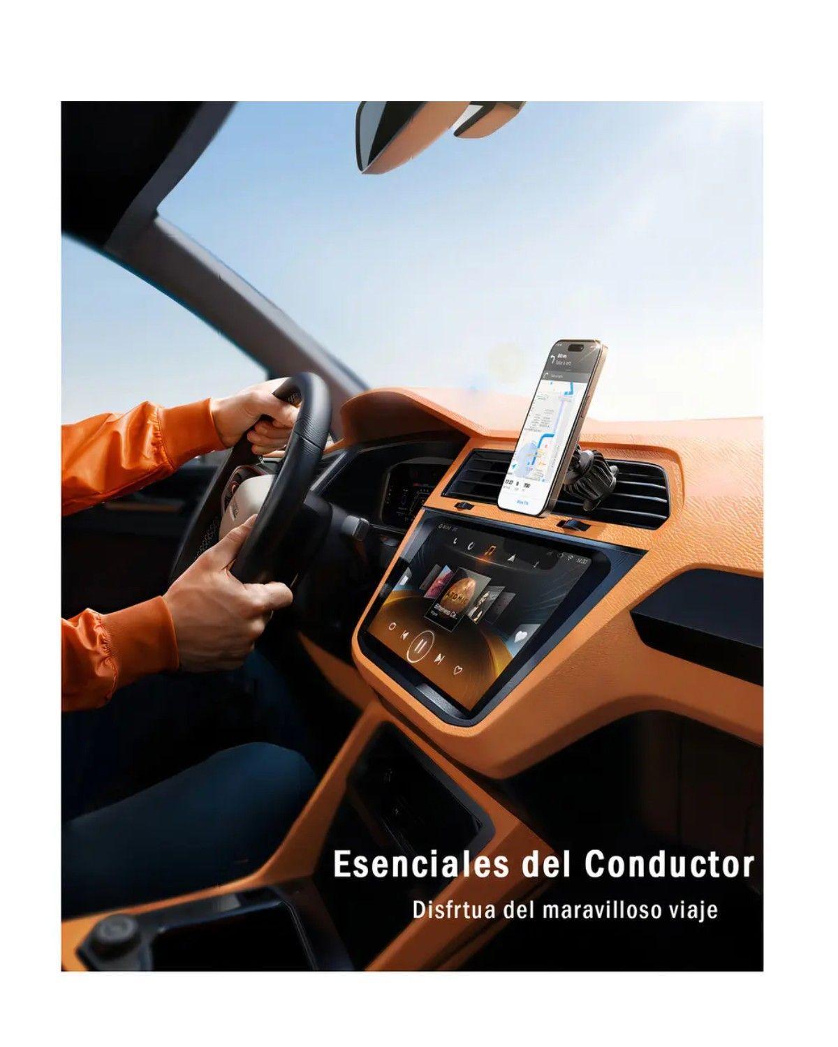 Soporte De Celular Magnético Para Auto / Compatible Con Magsafe-2