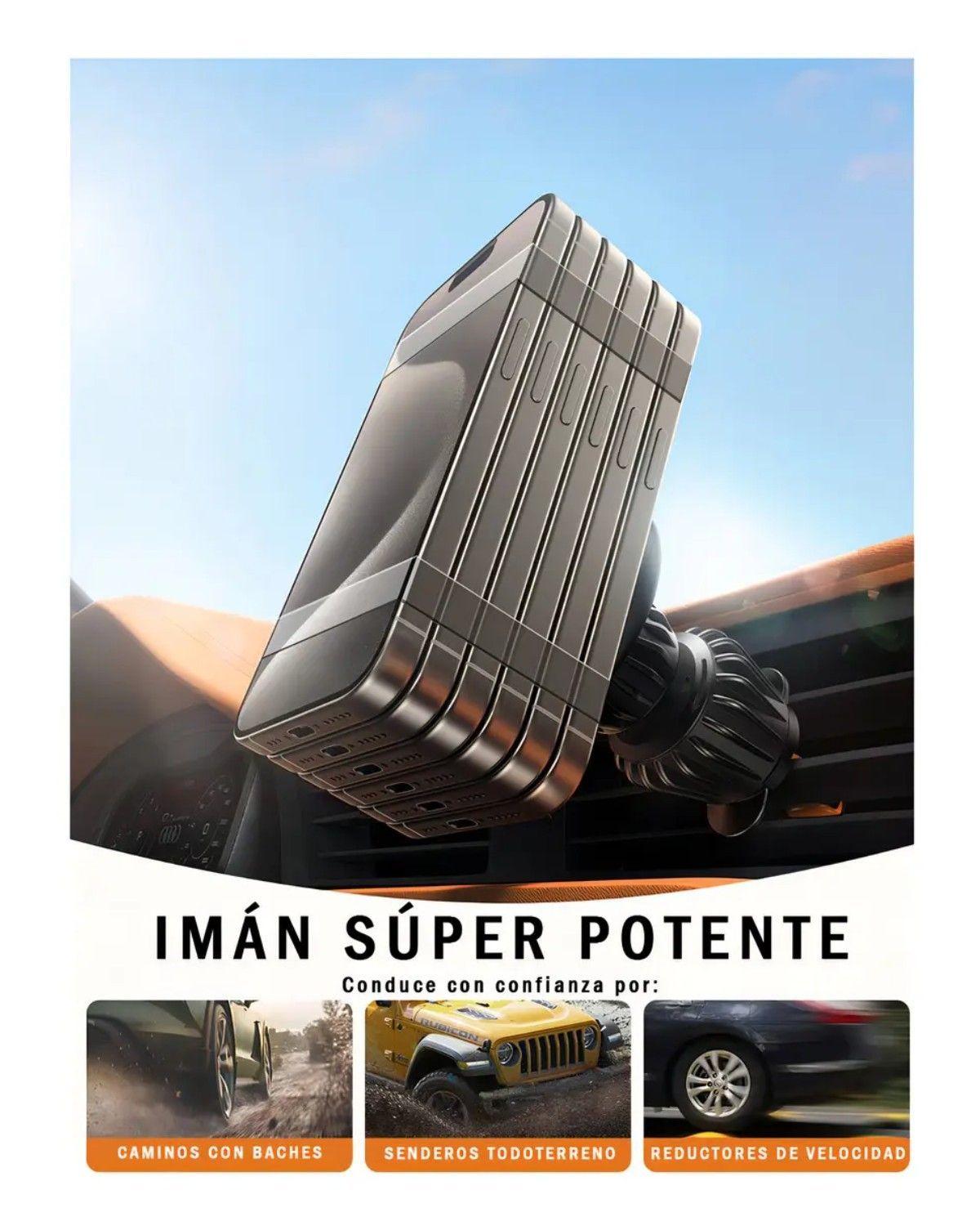 Soporte De Celular Magnético Para Auto / Compatible Con Magsafe-3