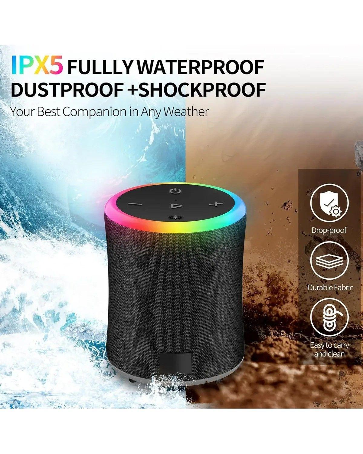 Parlante Bluetooth Altavoz Portátil Inalámbrico Luz Rgb-1