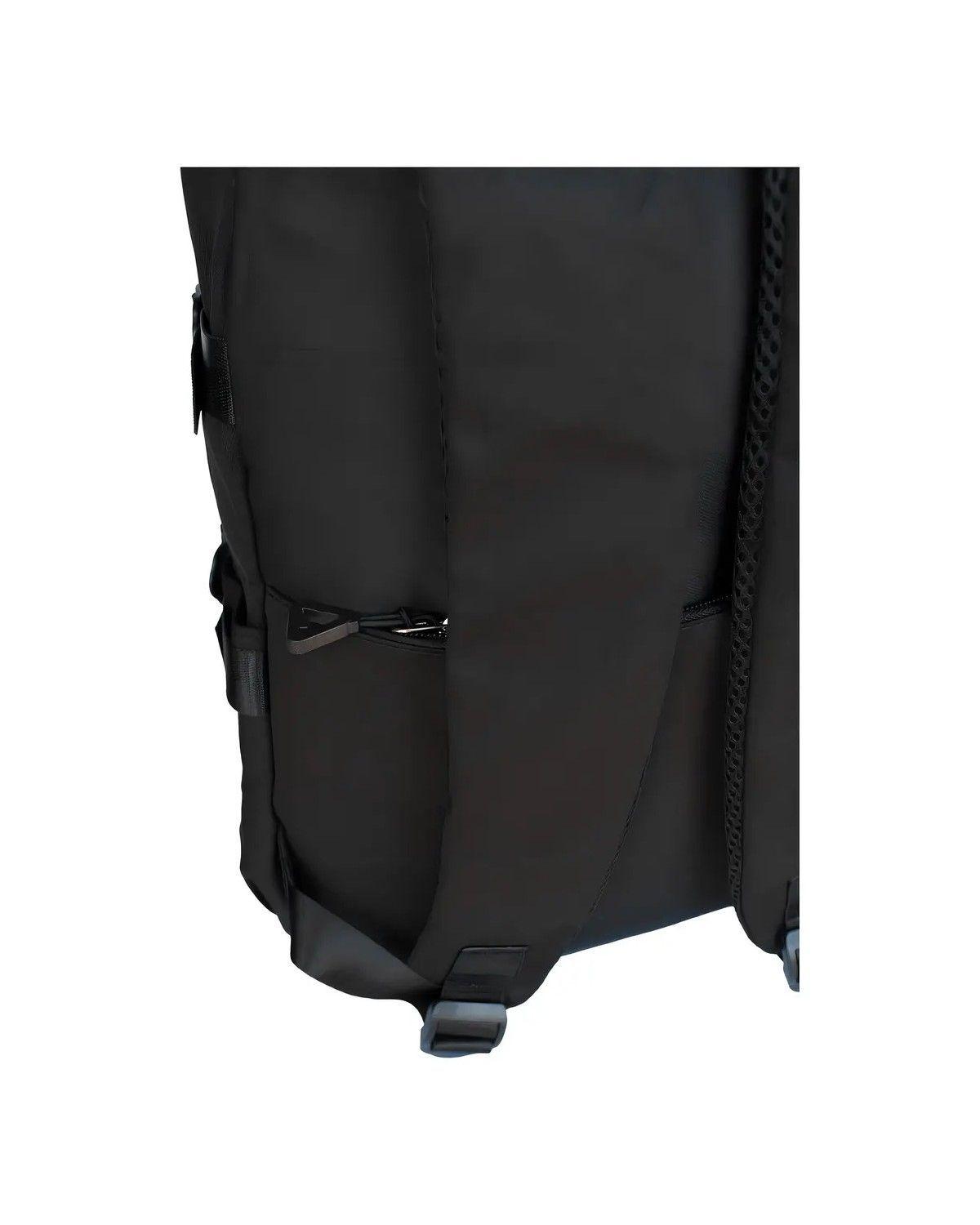 Mochila Urbana Negra Juvenil Coreana Poliéster Escolar Niña-3