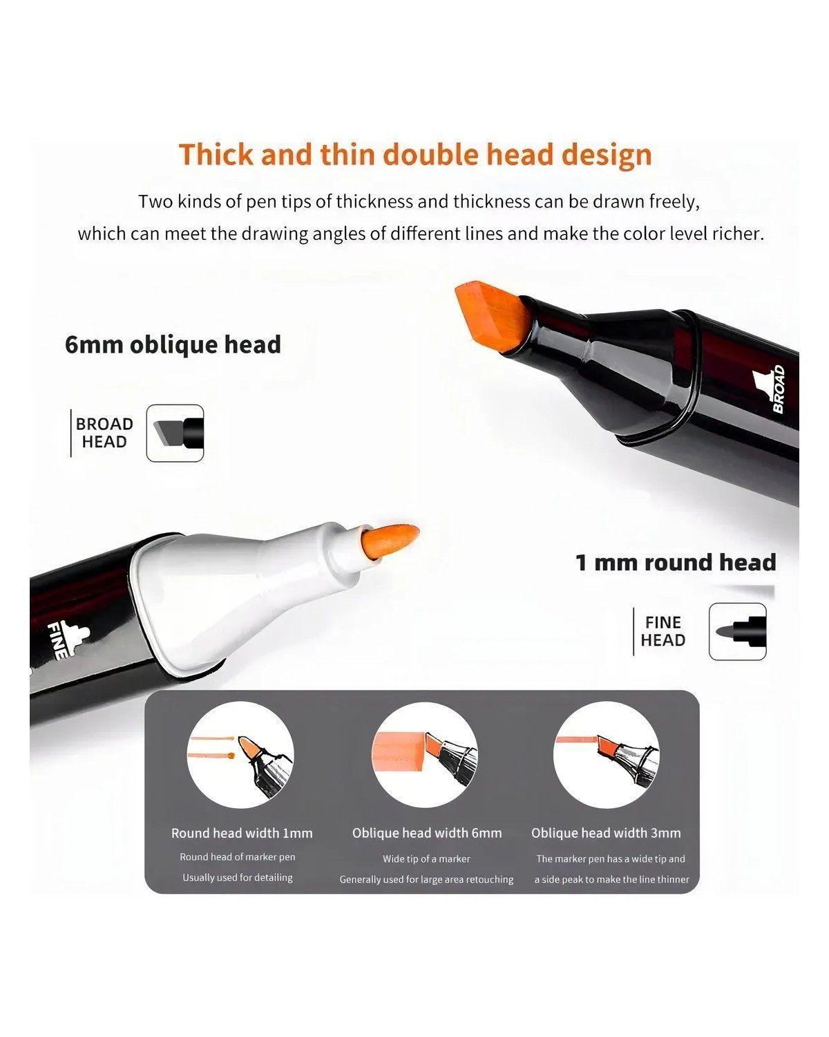 Set Marcadores Doble Punta 168pz Lapices Colores Plumones-4