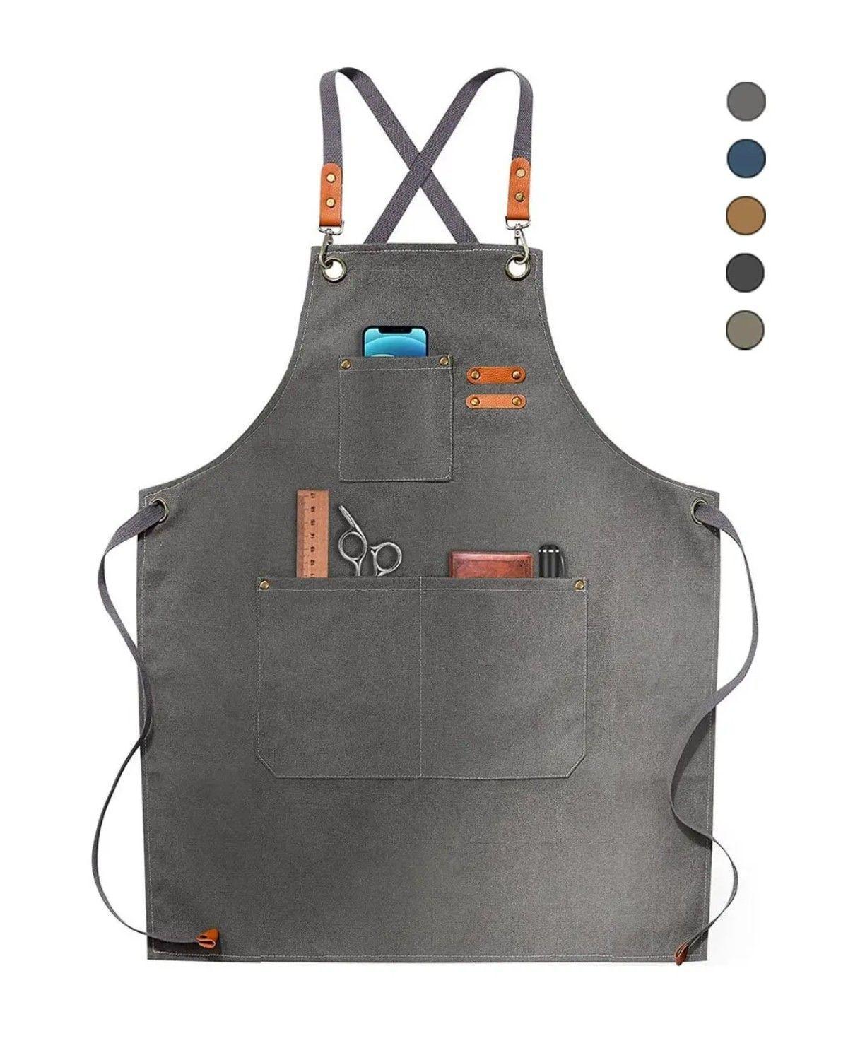 Pechera Delantal Cocina, Barbacoa, Parrilla Premium, Peluque-0