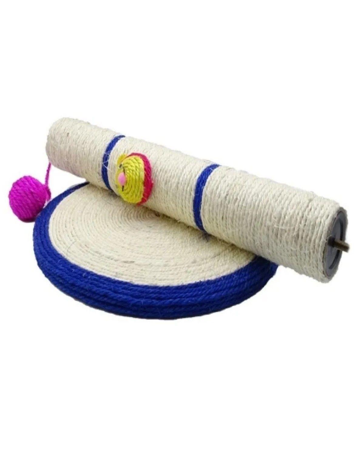 Torre Rascador para Gatos 42x24 cm con Juguete de Sisal-1