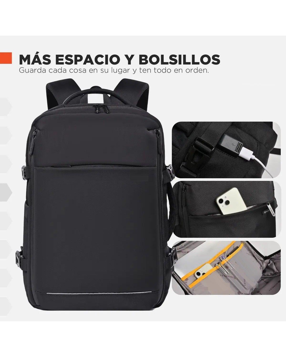 Mochila Para Notebook Y Viaje Impermeable Antirrobo-2