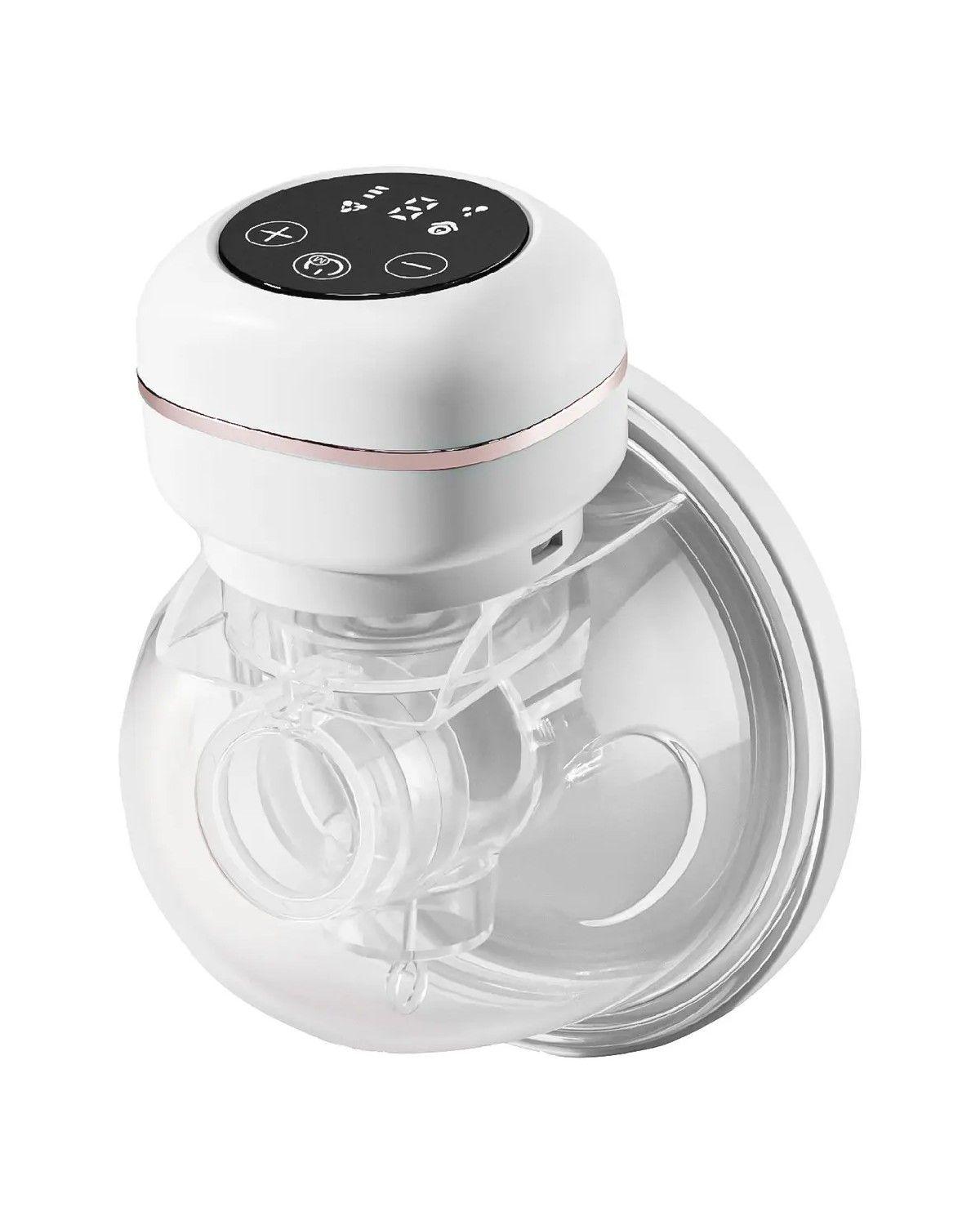 Extractor de leche eléctrico portátil manos libres, compacto y de fácil-0