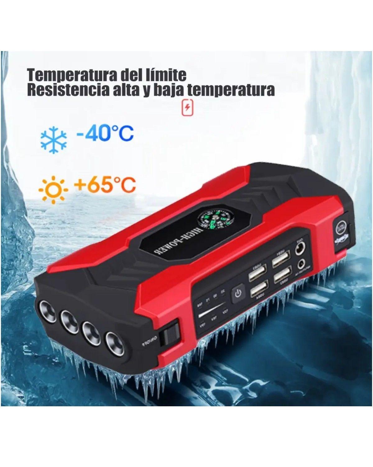 Arrancador Partidor Cargador De Coche Portátil De 1000 A-4