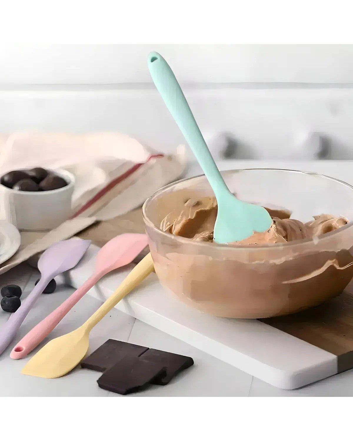 Espátula de Silicona Mezquino Set de 4 para Repostería y Cocina-2