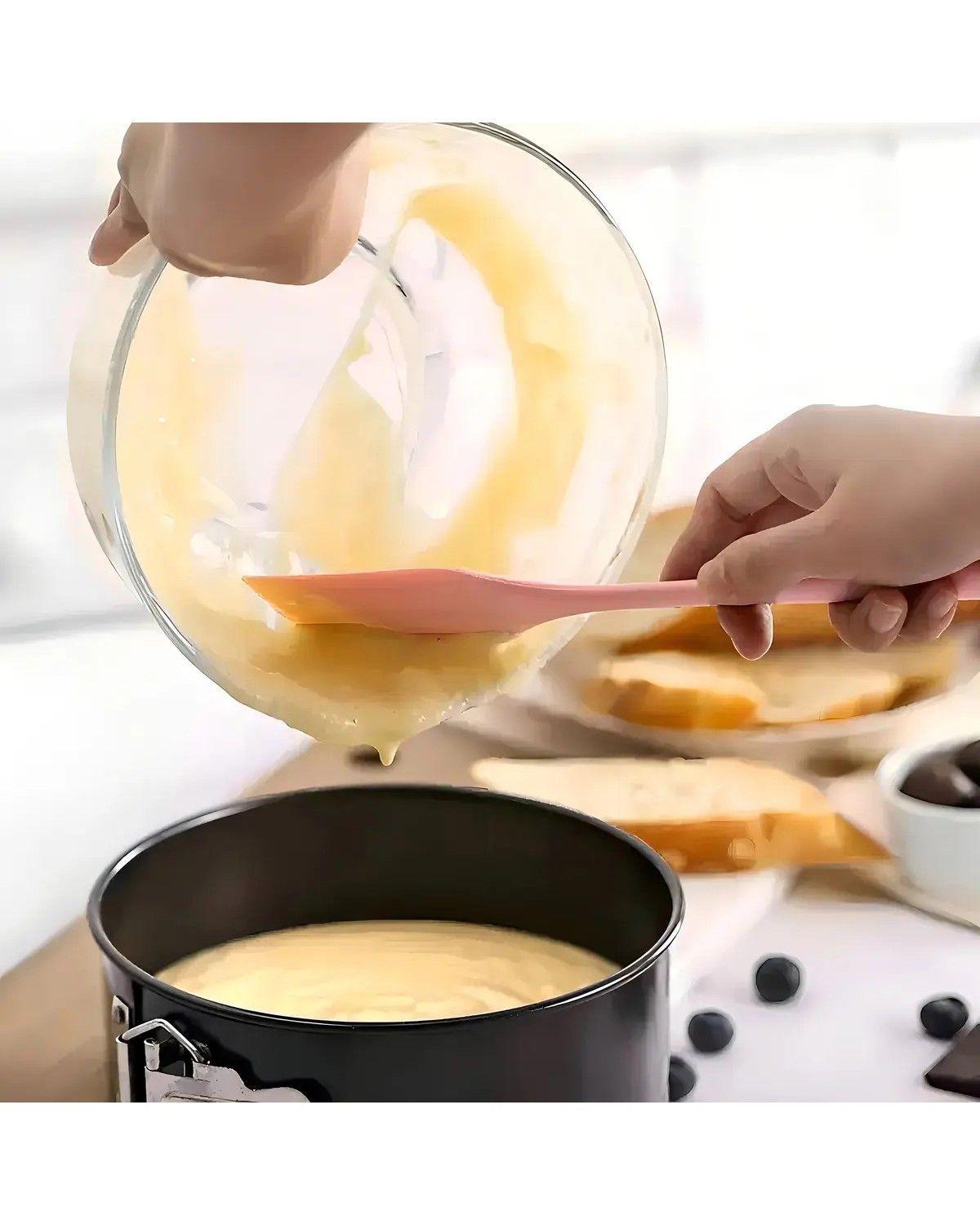 Espátula de Silicona Mezquino Set de 4 para Repostería y Cocina-3